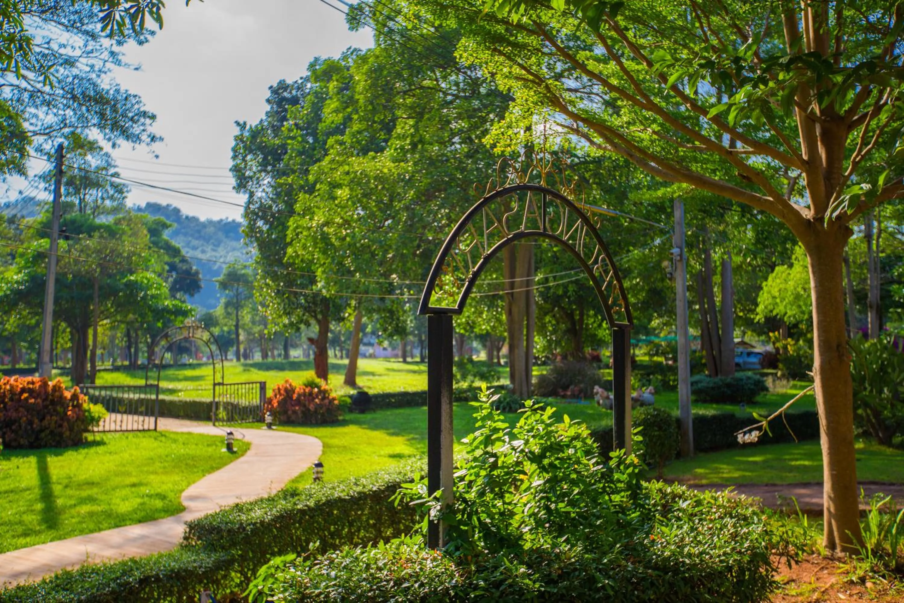 Natural landscape in Diamond Hill Resort