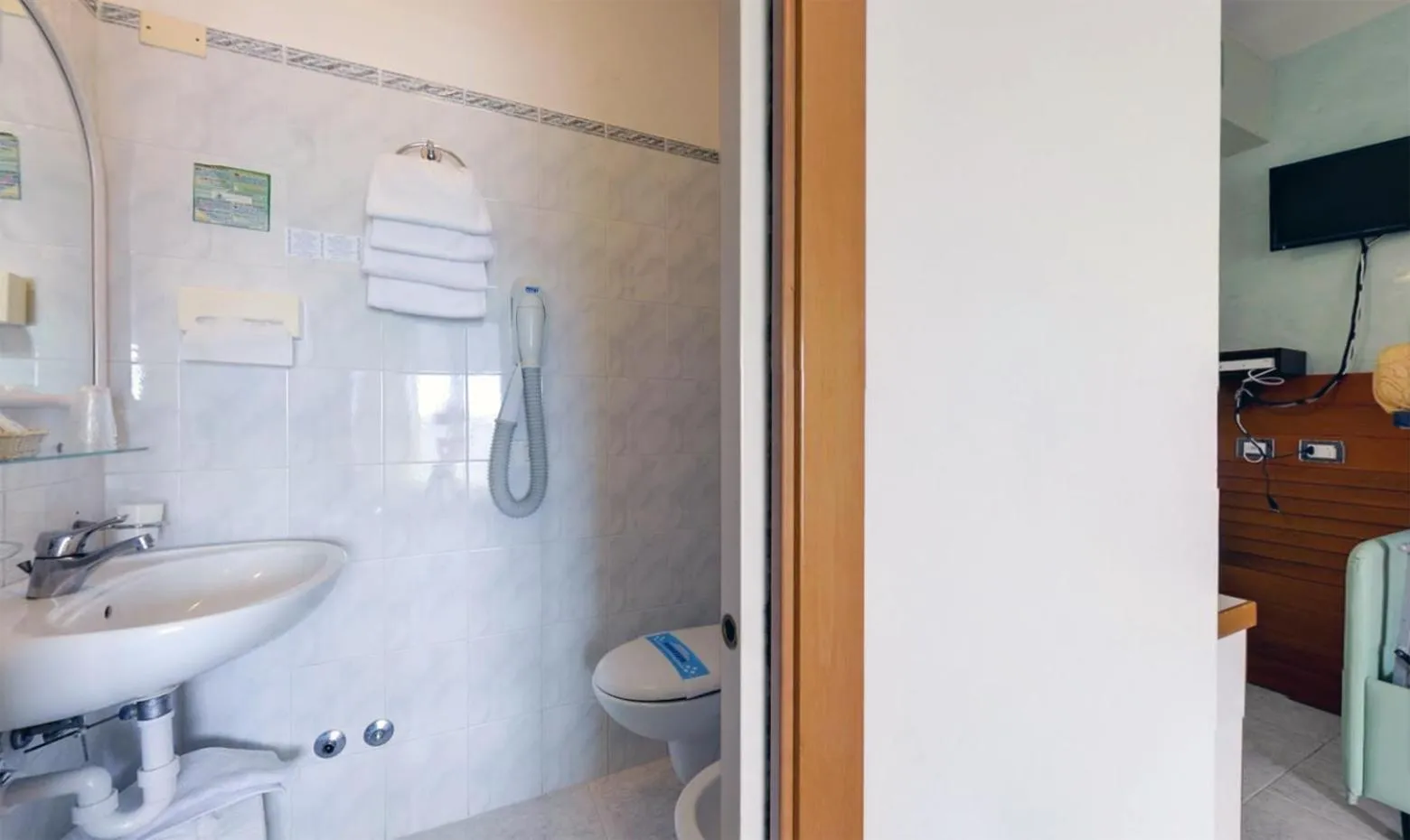 Toilet in Hotel Margareth