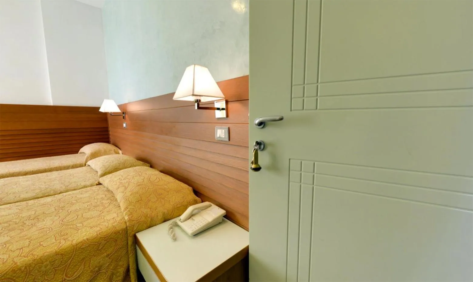 Bed in Hotel Margareth