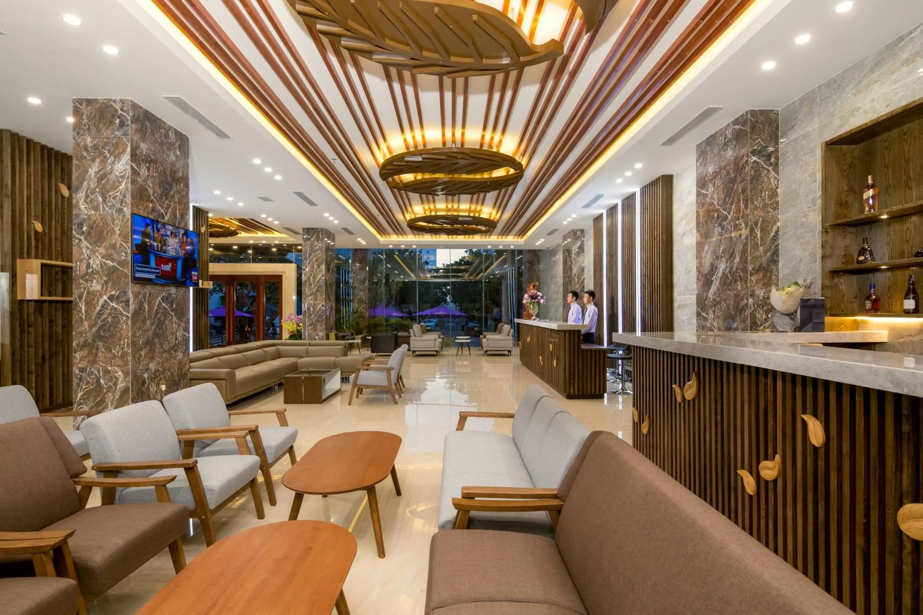 Lobby or reception in Aria Grand Hotel & Spa