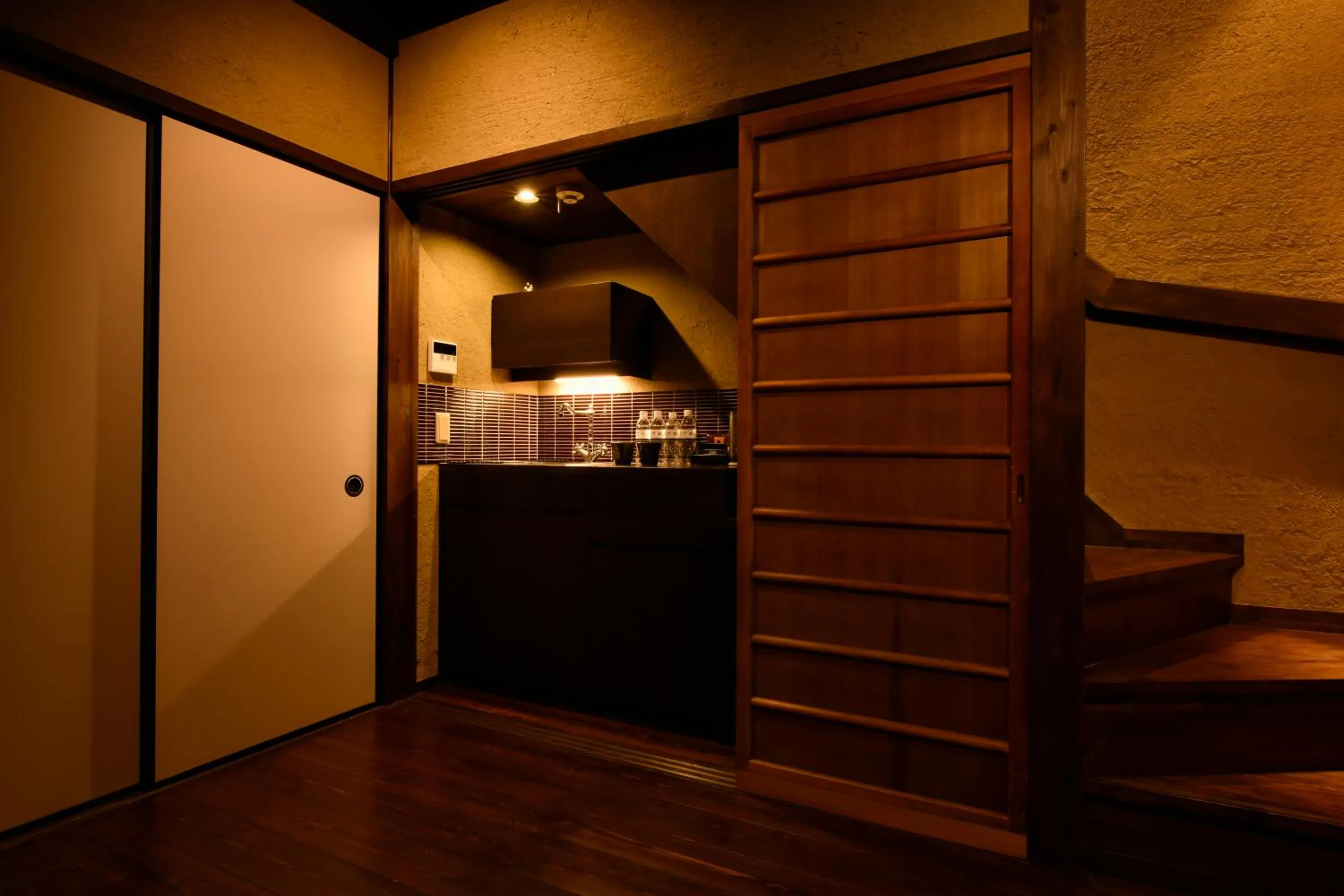 Kitchen or kitchenette in Rinn Premium Machiya Kunpu