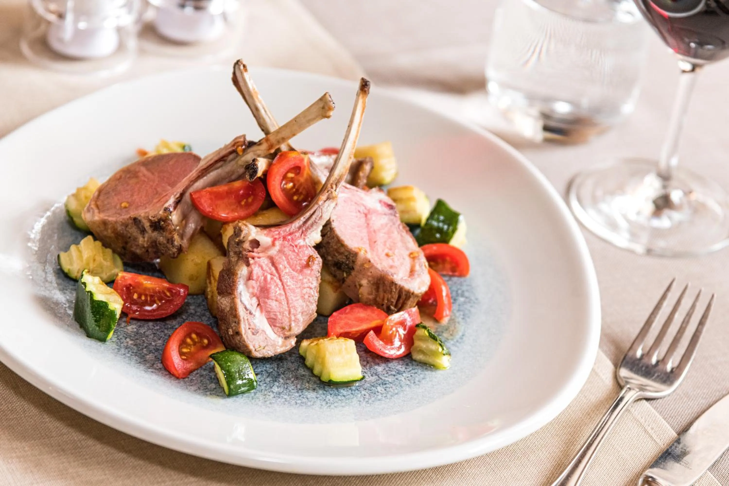 Food and drinks in Hotel Brunella