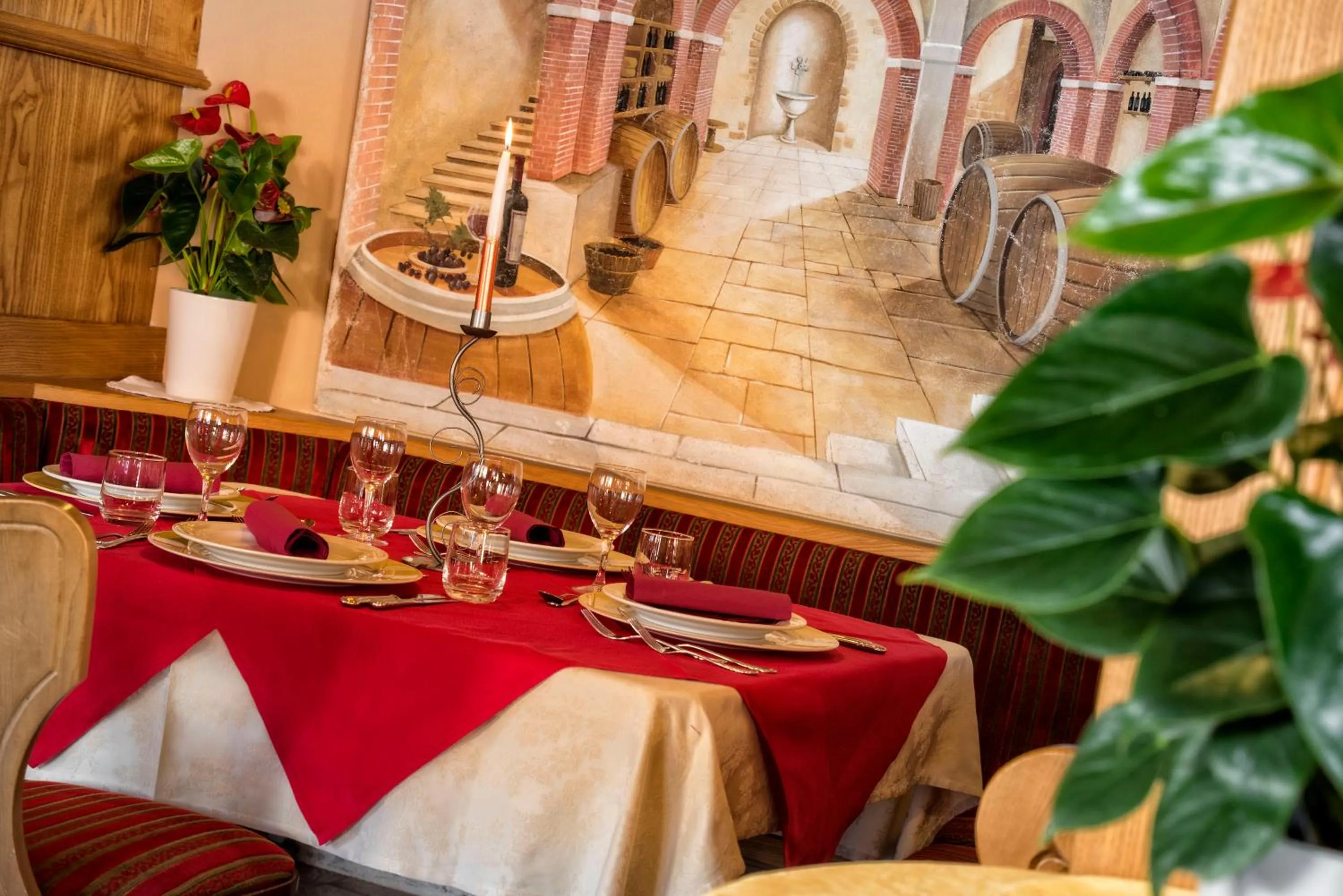 Restaurant/places to eat in Hotel Brunella