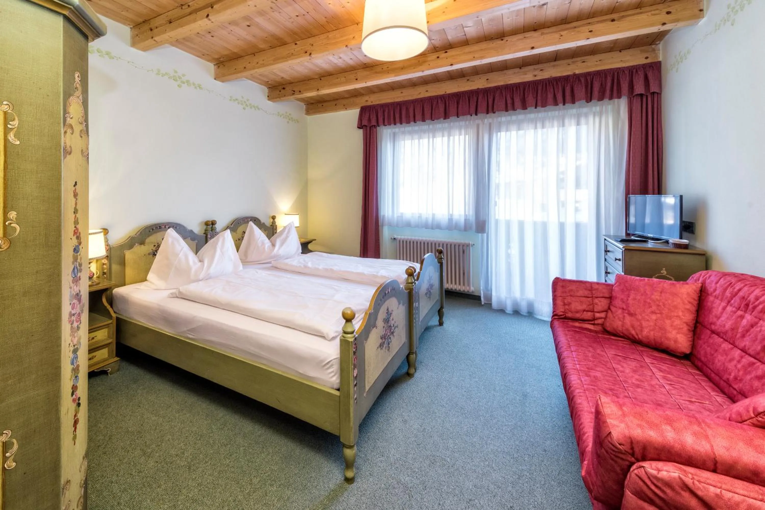 Bed in Hotel Brunella