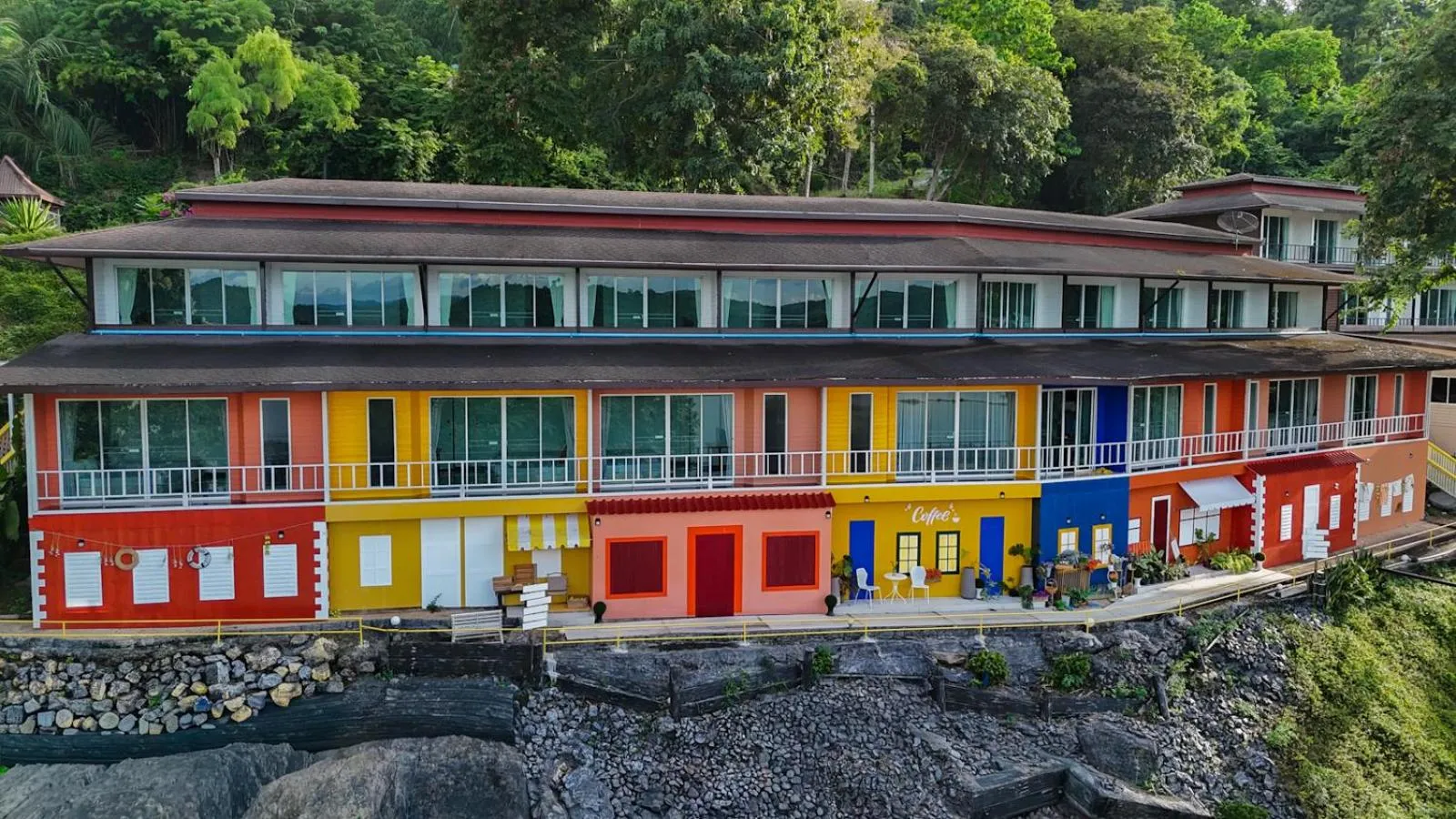 Property building in Raya Buri Resort Kanchanaburi