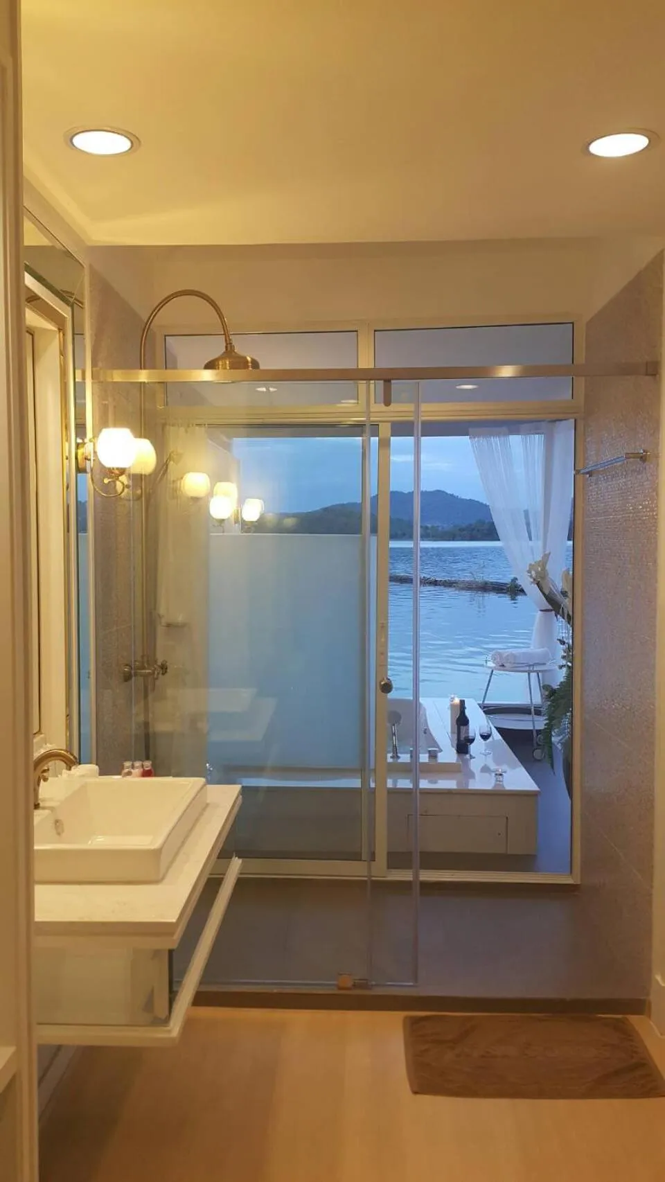 Bathroom in Raya Buri Resort Kanchanaburi