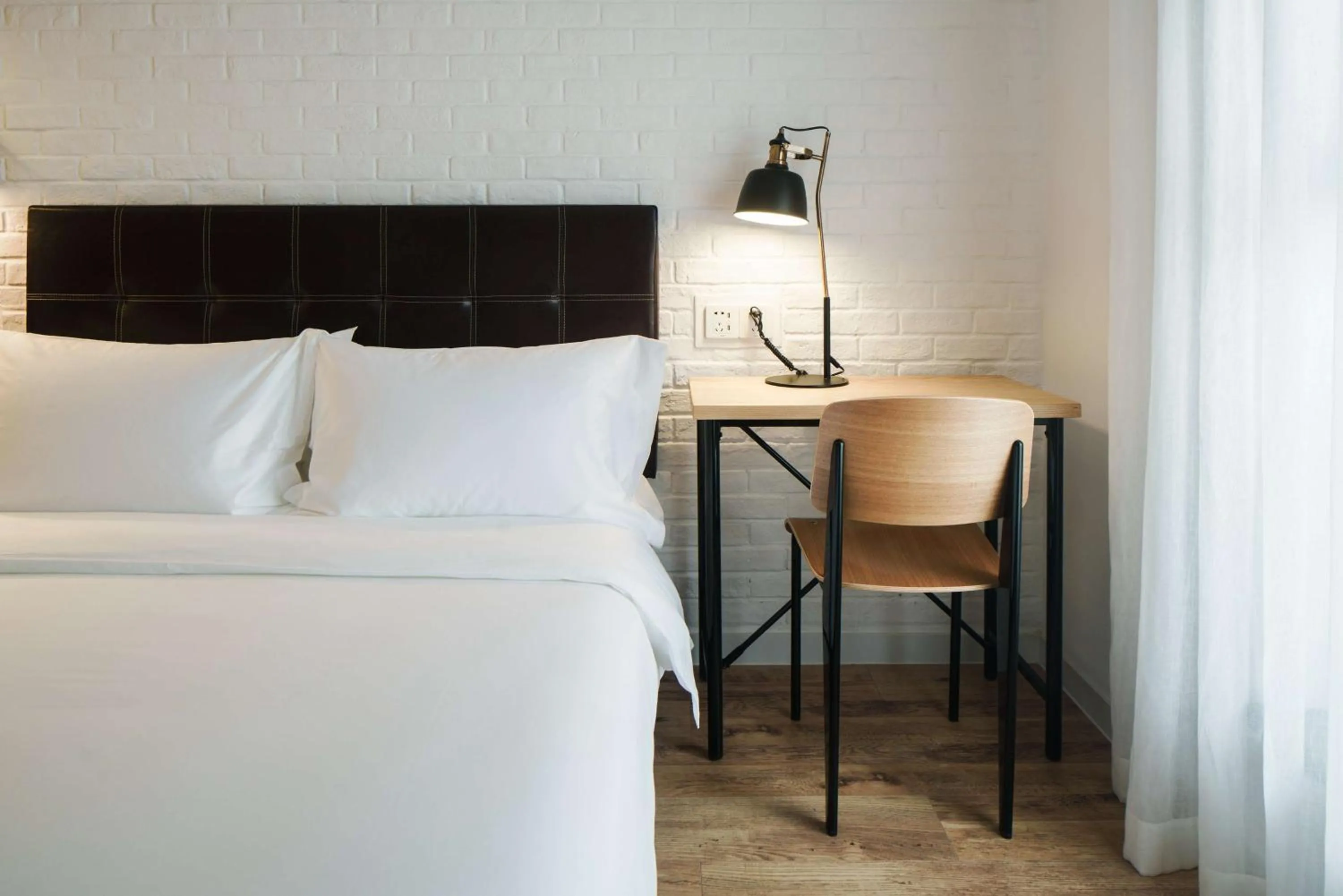 Bed in Cendre Hotel (Lingering Garden and Tiger Hill)