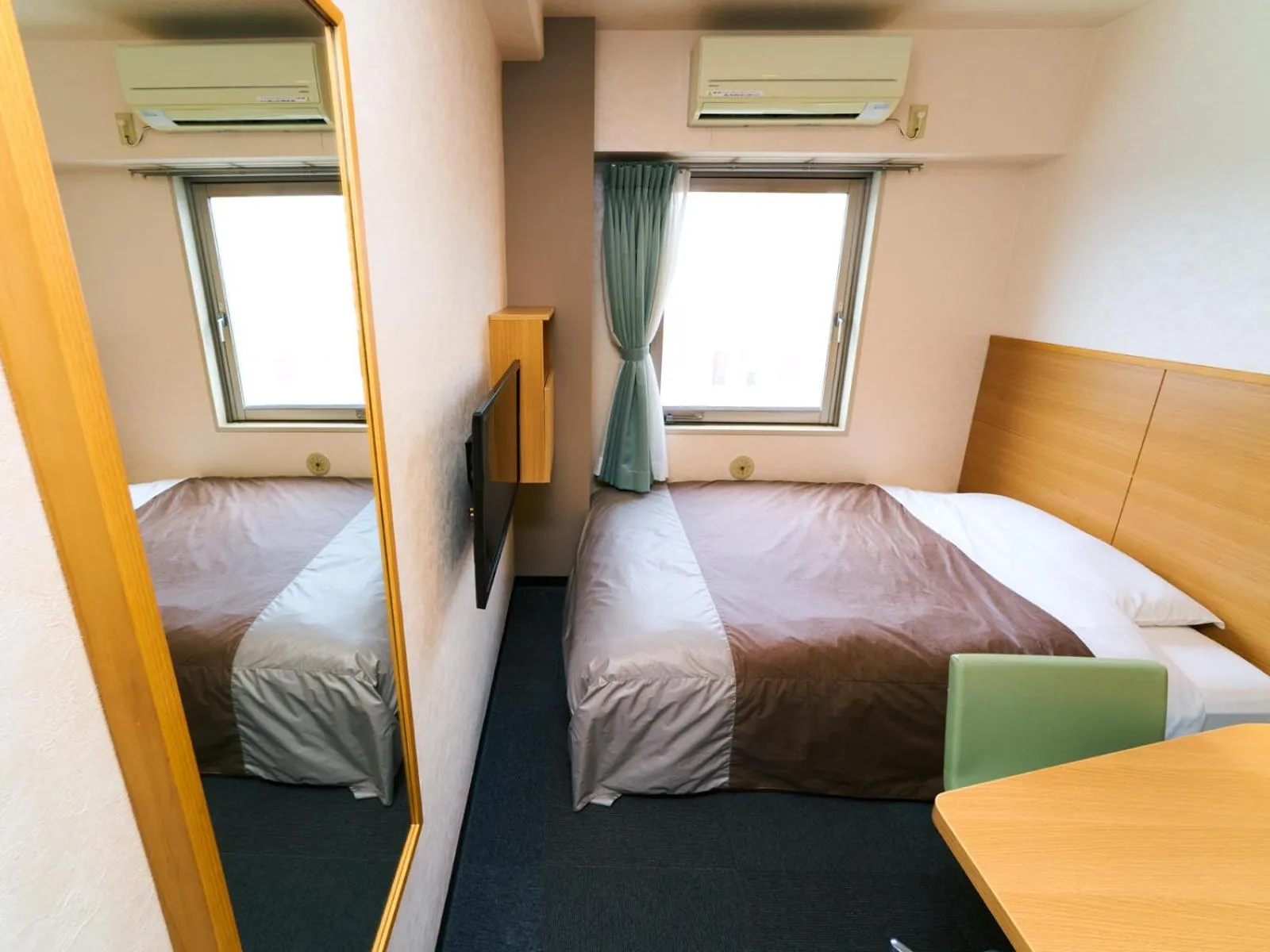 Photo of the whole room, Bed in Super Hotel Matsuyama