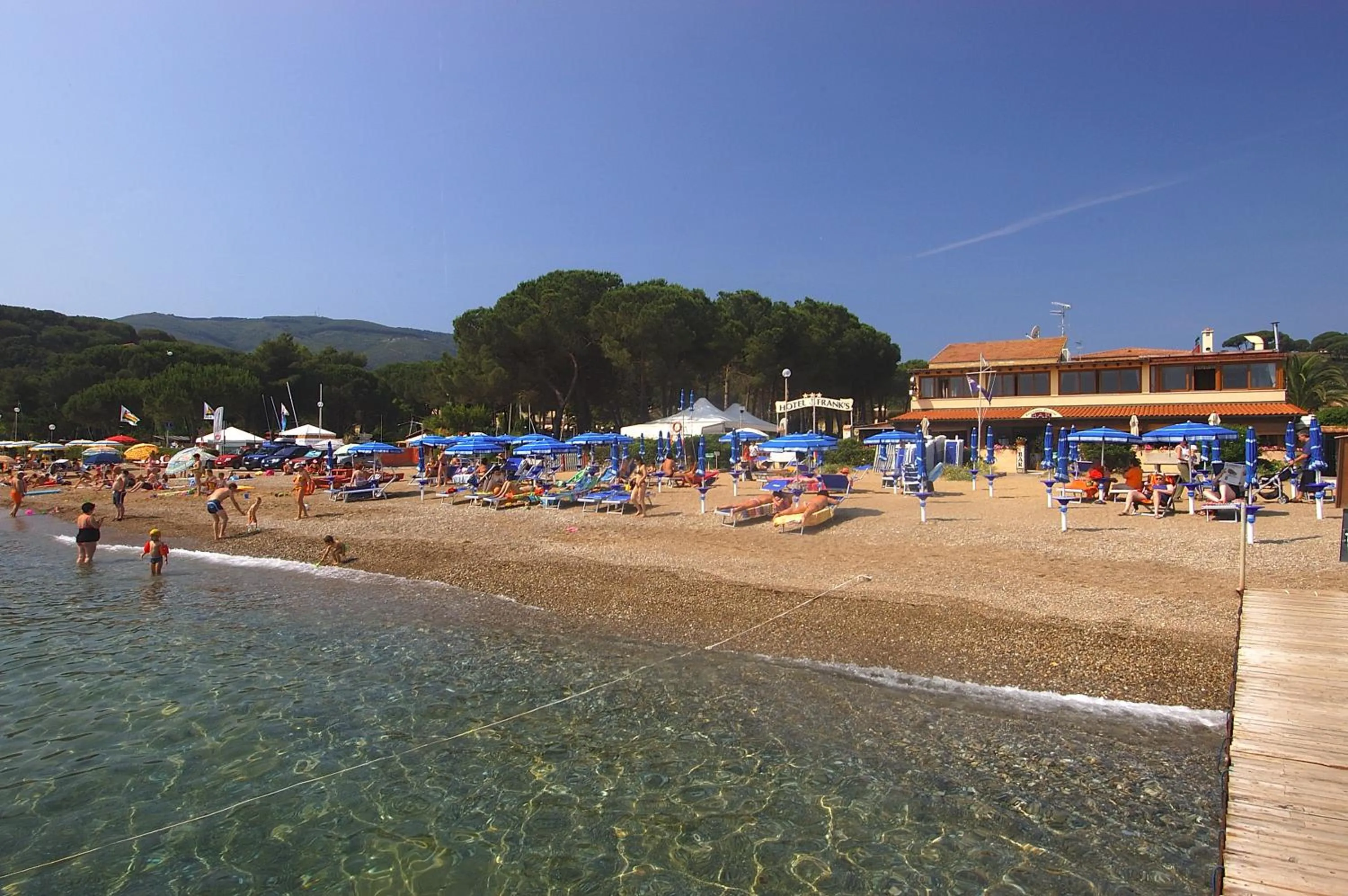 Beach in Frank's Hotel