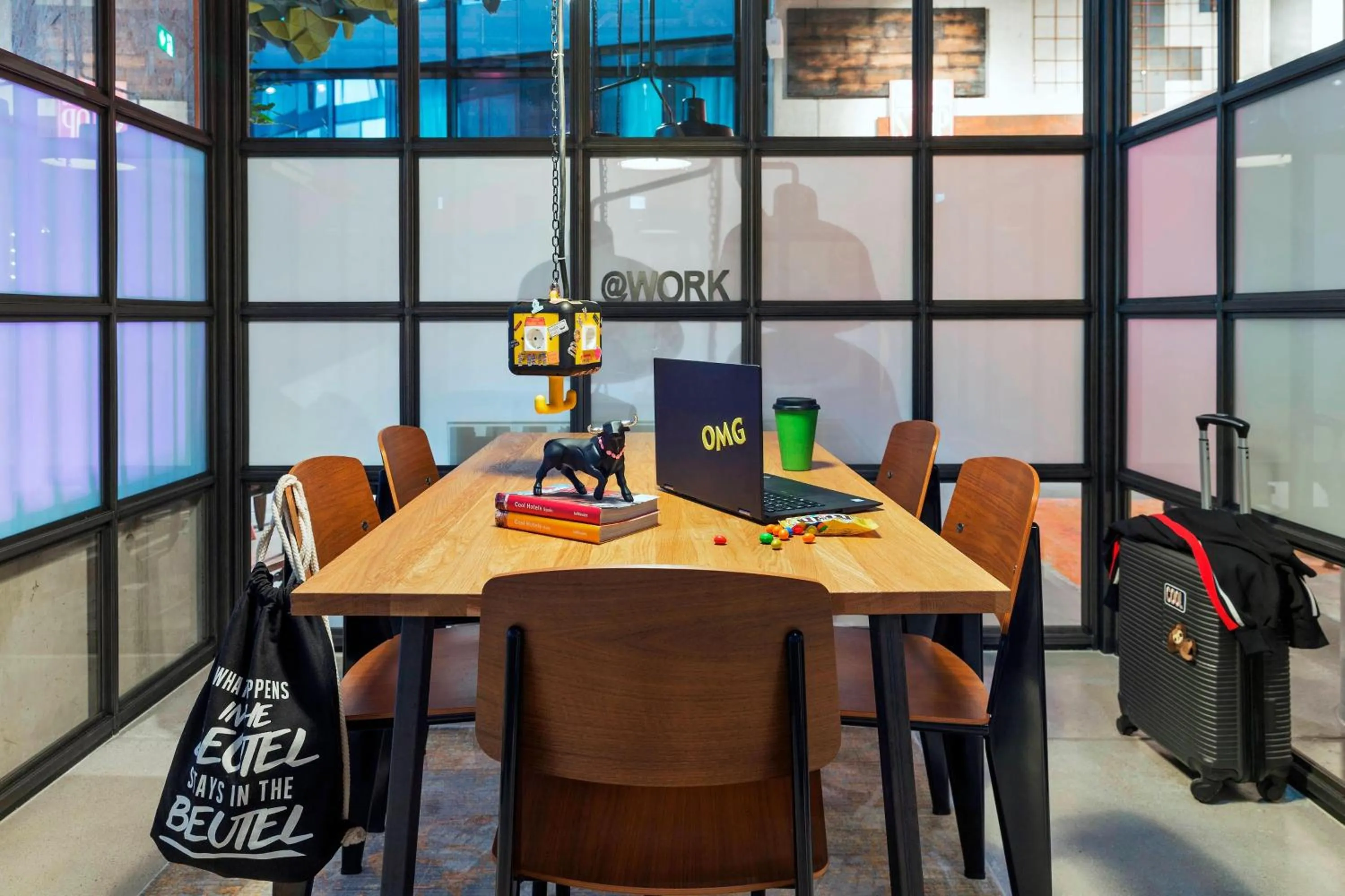 Meeting/conference room in Moxy Frankfurt City Center