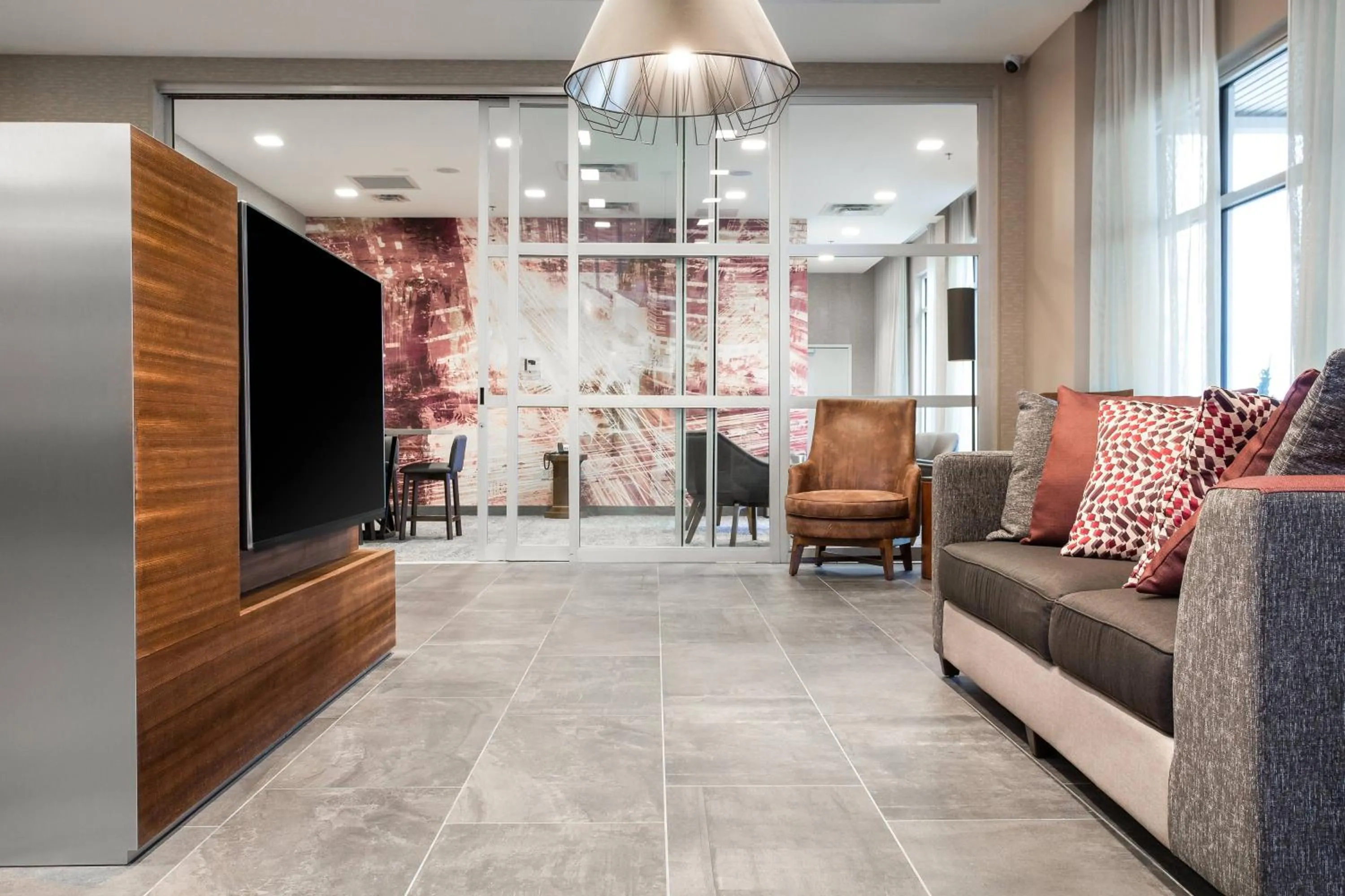 Lobby or reception in Courtyard by Marriott Jonesboro