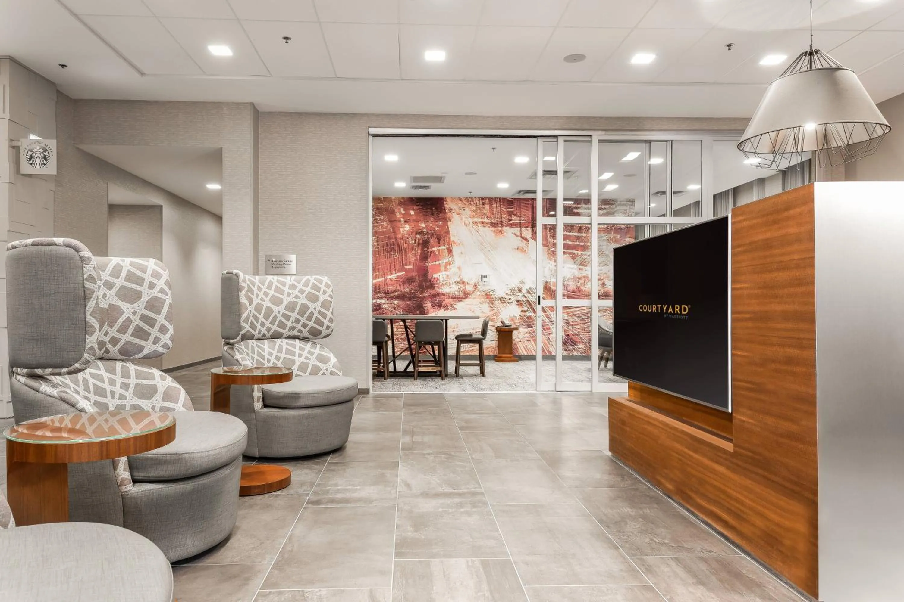 Lobby or reception in Courtyard by Marriott Jonesboro