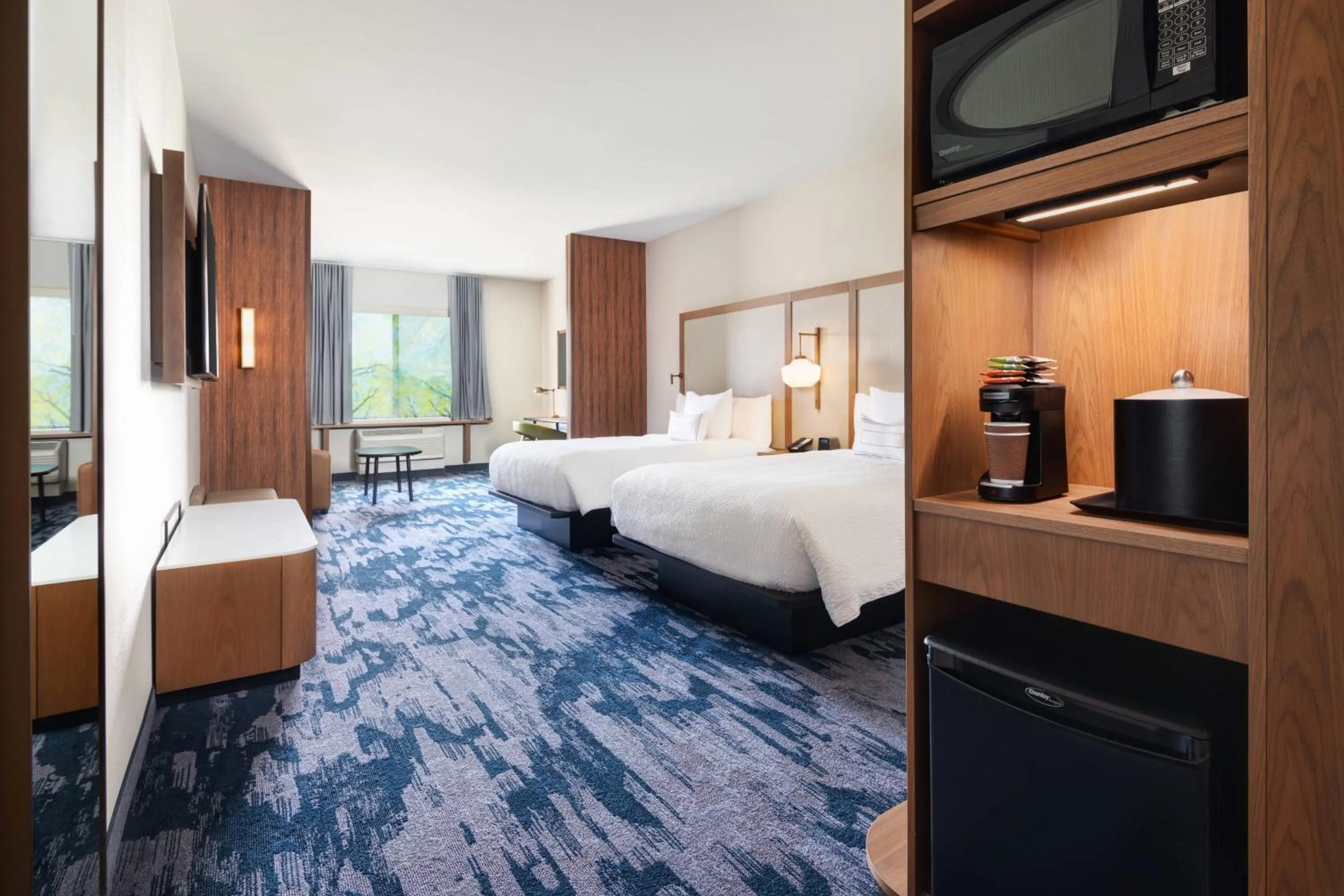 Bedroom, Bed in Fairfield Inn & Suites by Marriott Lexington East/I-75