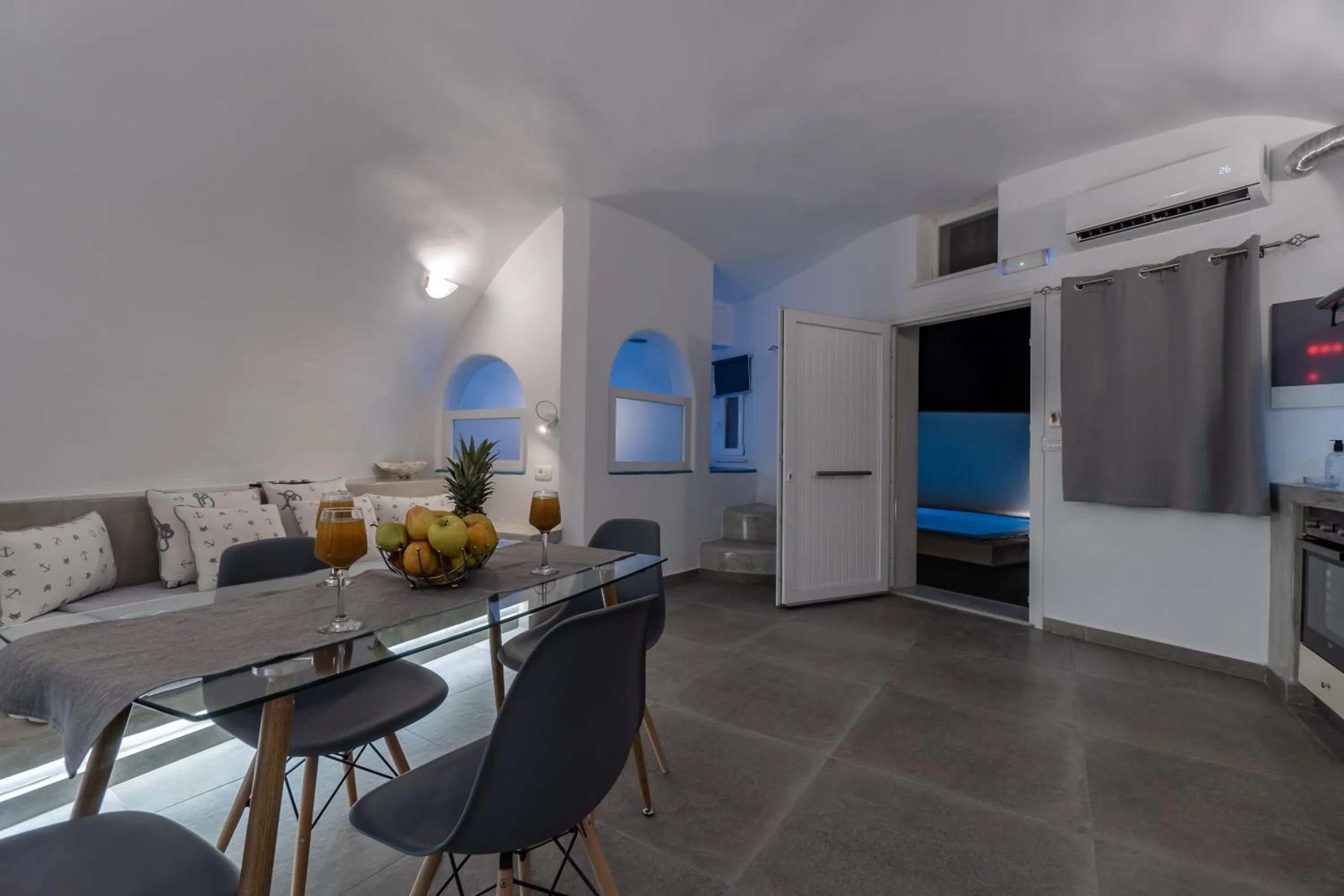 Living room in Cally Cave House