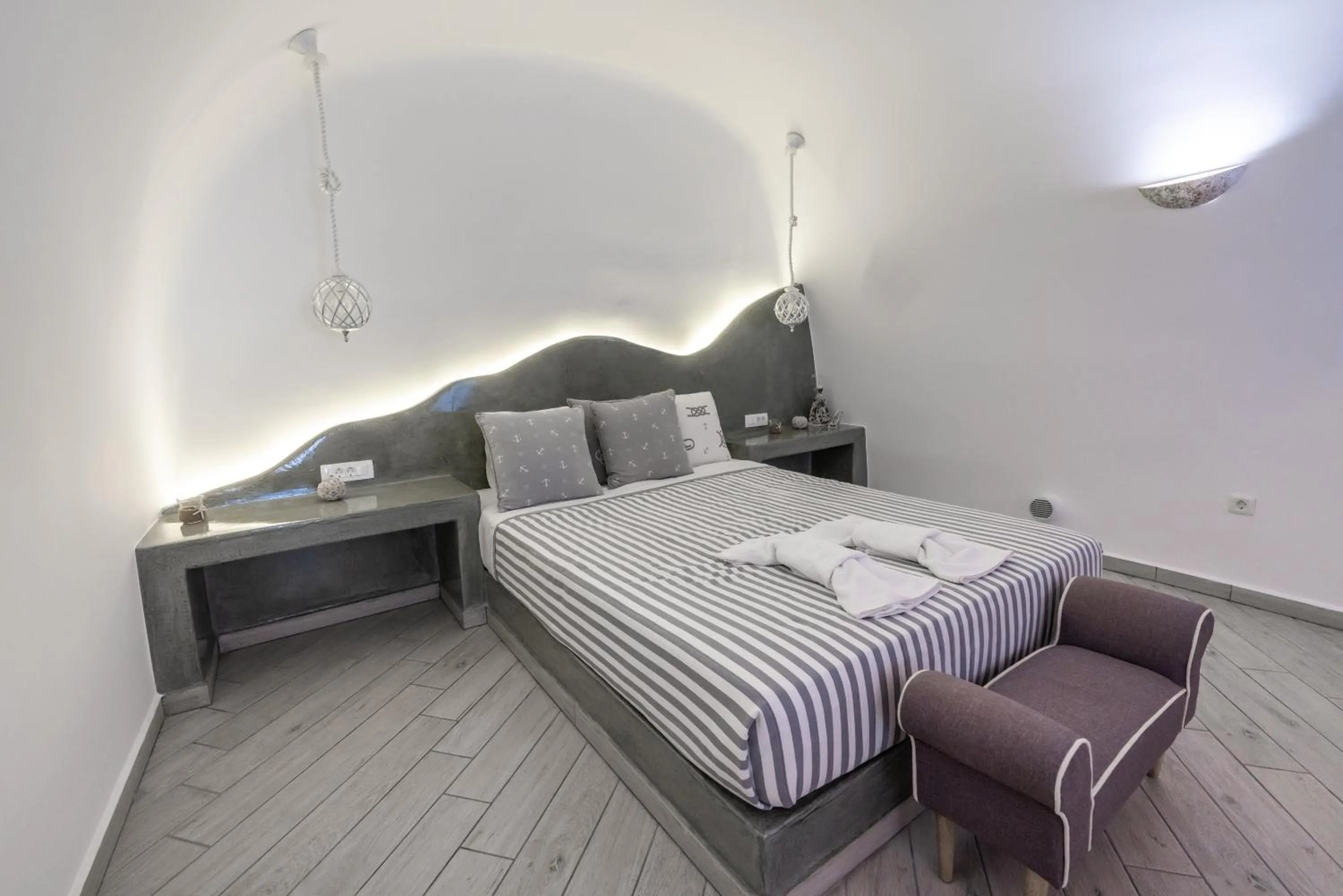 Bed in Cally Cave House