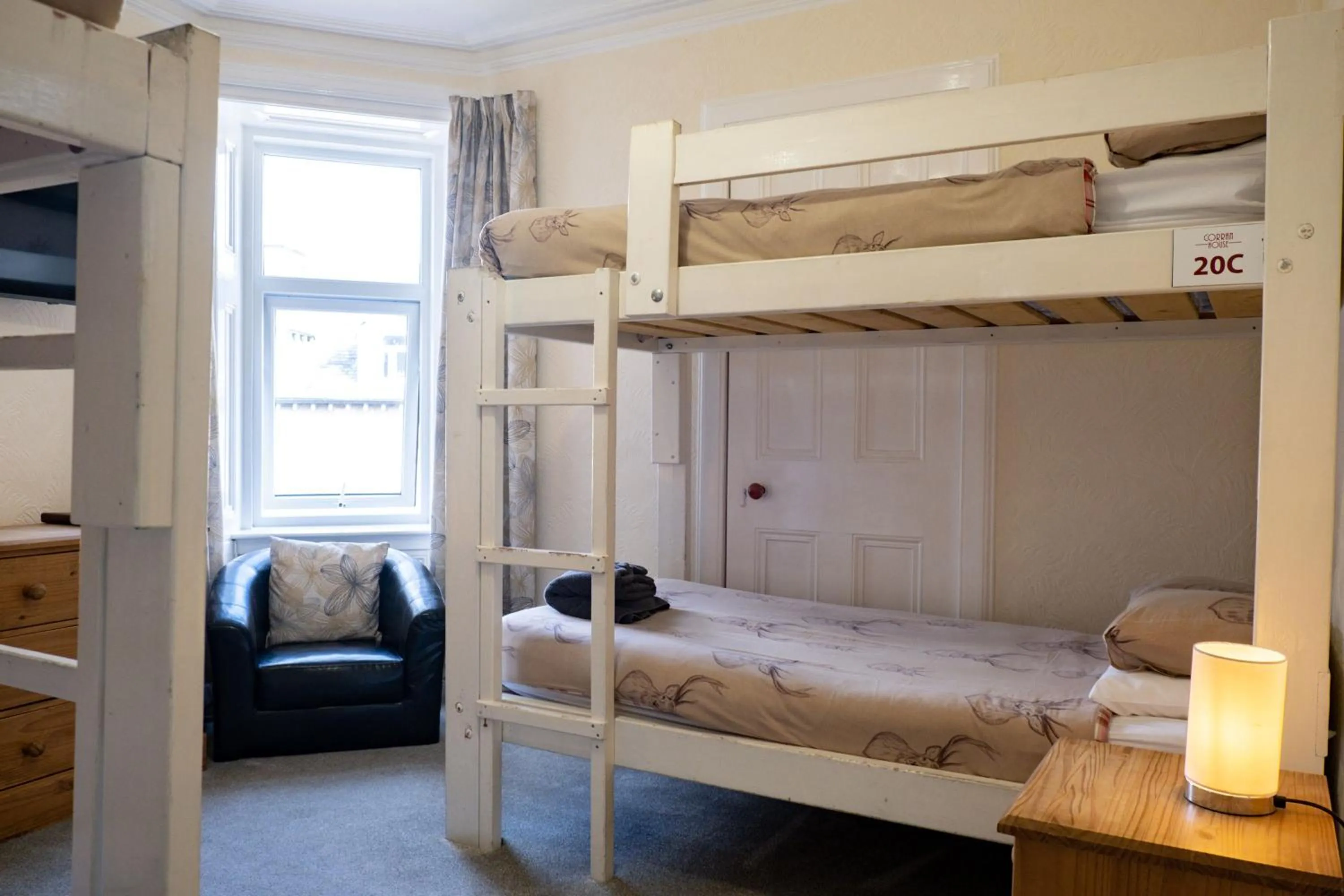 Bedroom, Bed in Corran House Guest House