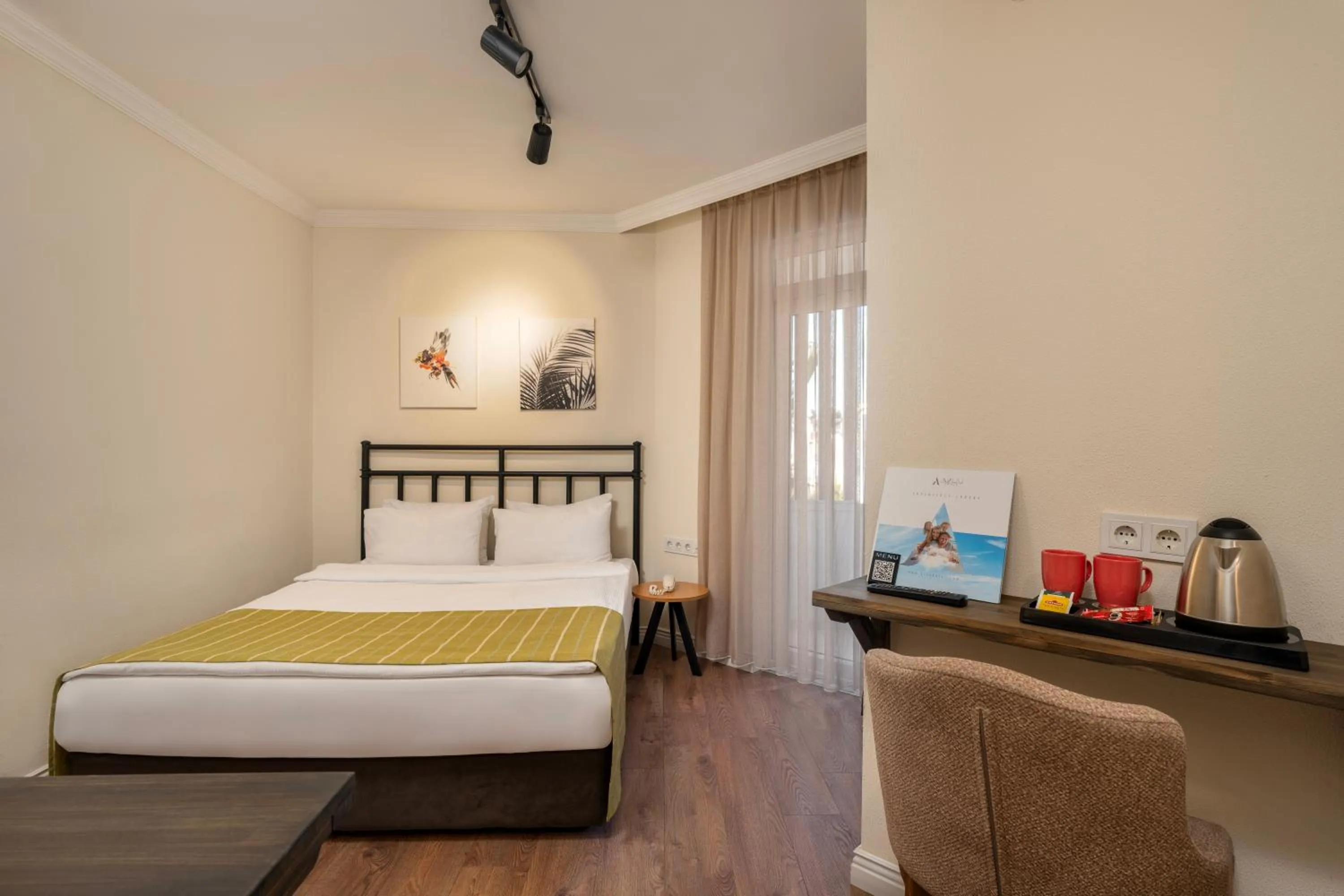 Bed in Azuu Boutique Hotel