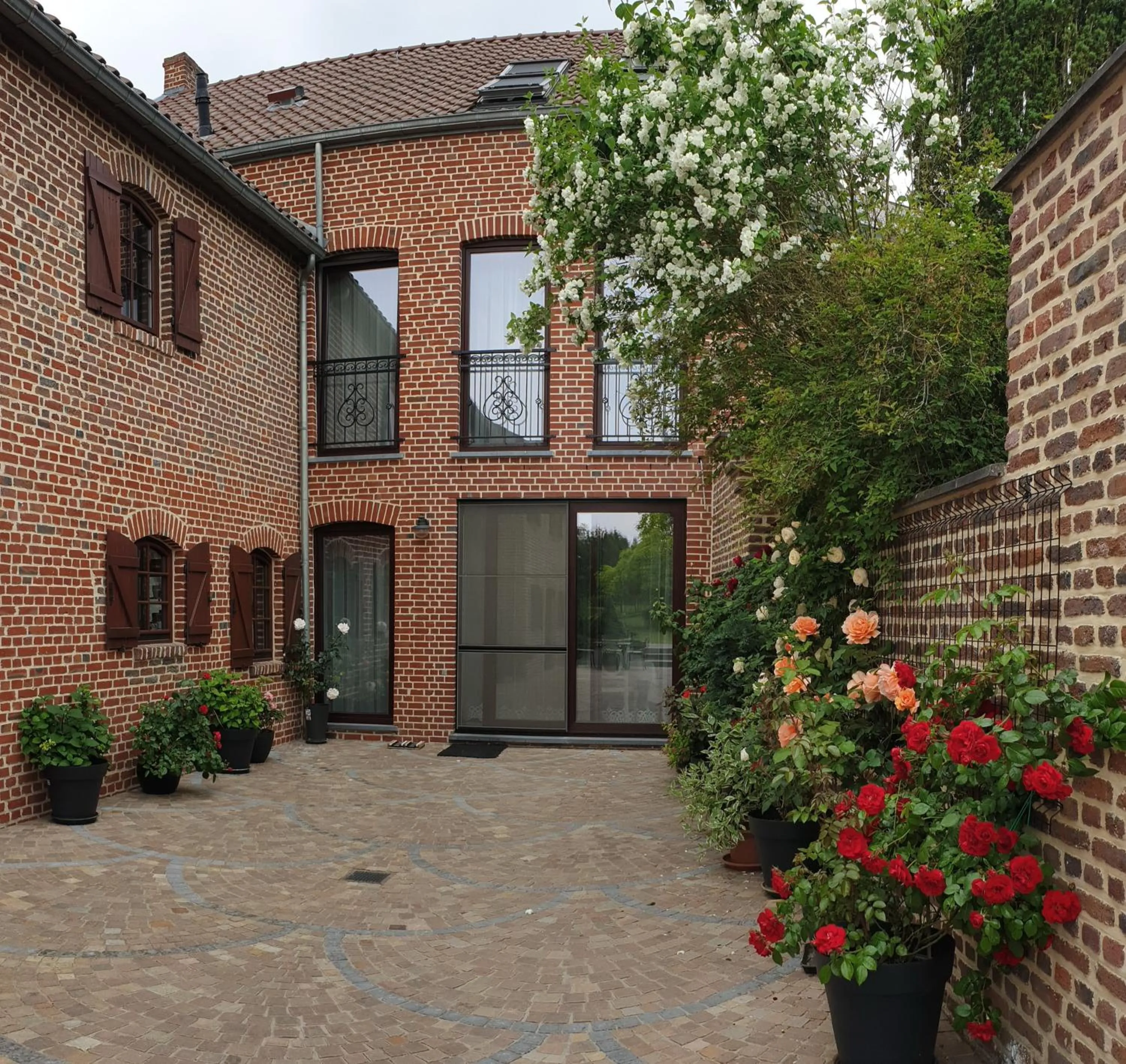 Garden view in B&B Secret Garden Adults only