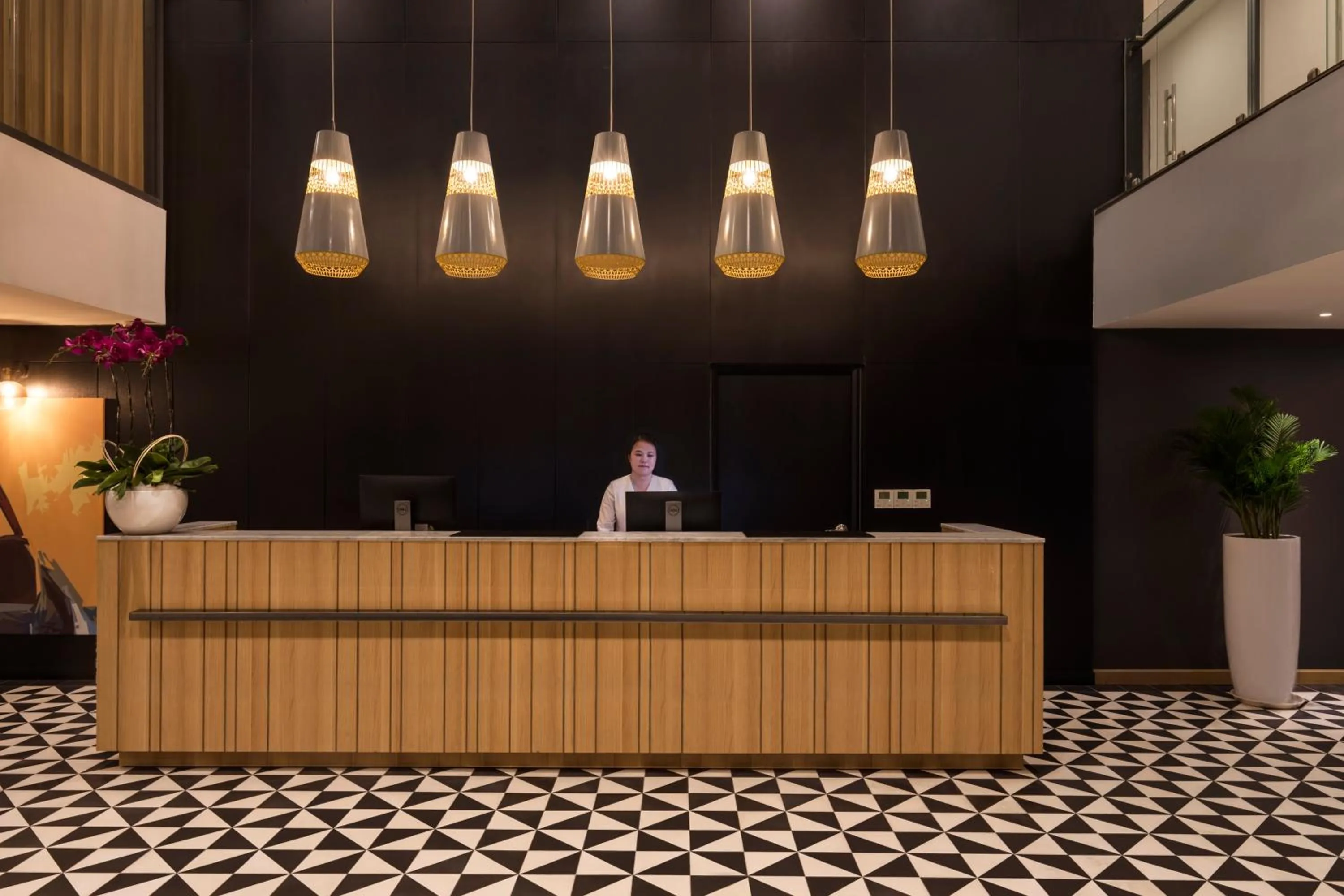 Lobby or reception in Citadines Central Binh Duong