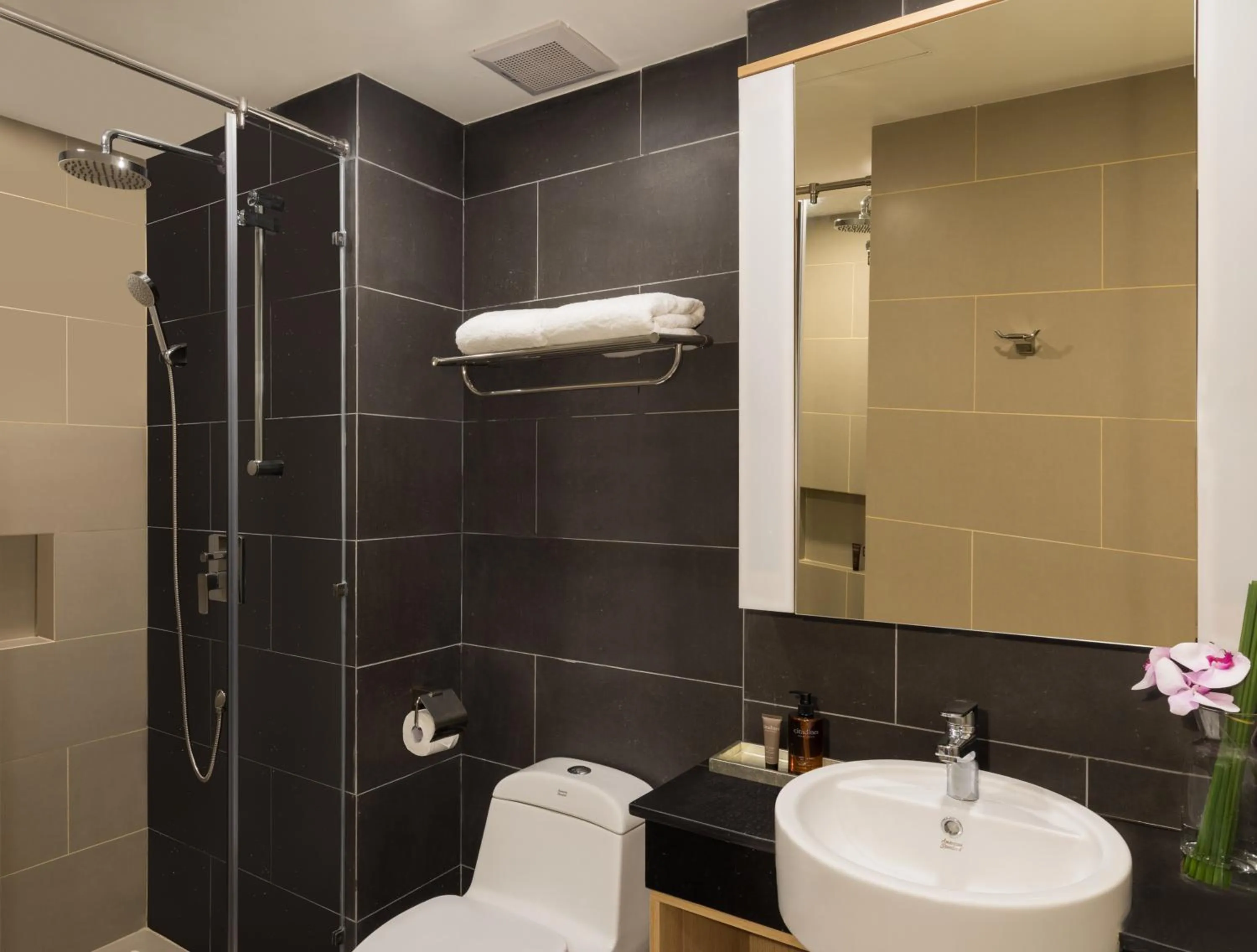 Shower in Citadines Central Binh Duong