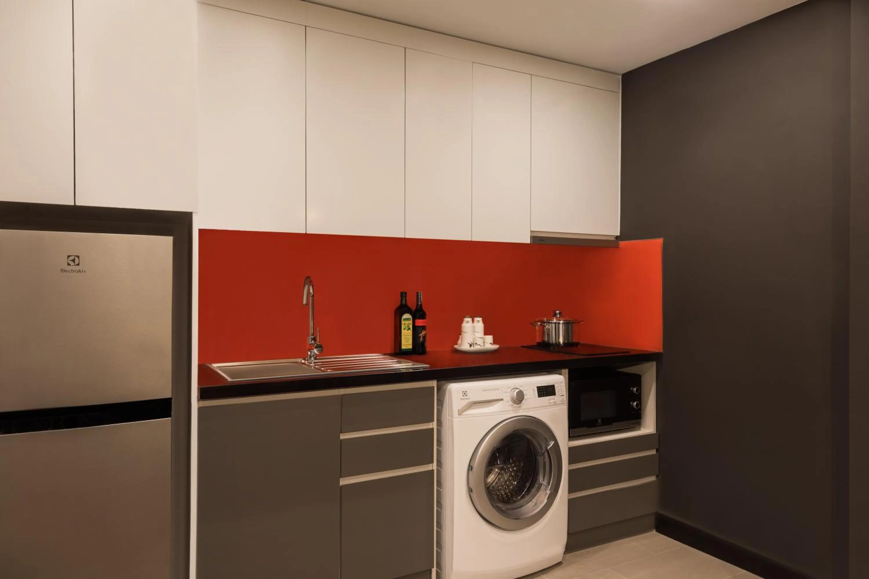 Kitchen or kitchenette in Citadines Central Binh Duong