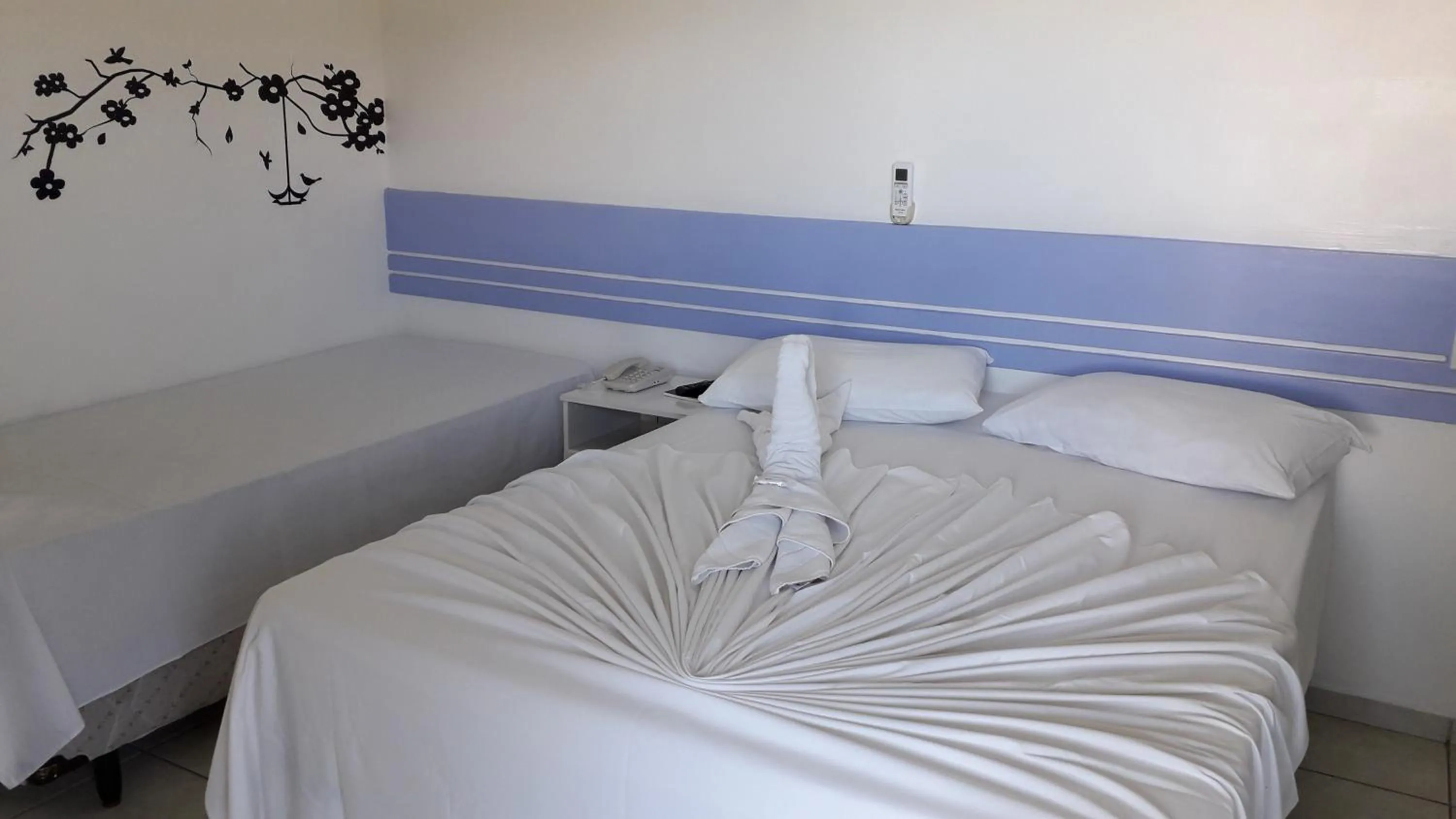 Bed in Hotel Ponta de Areia