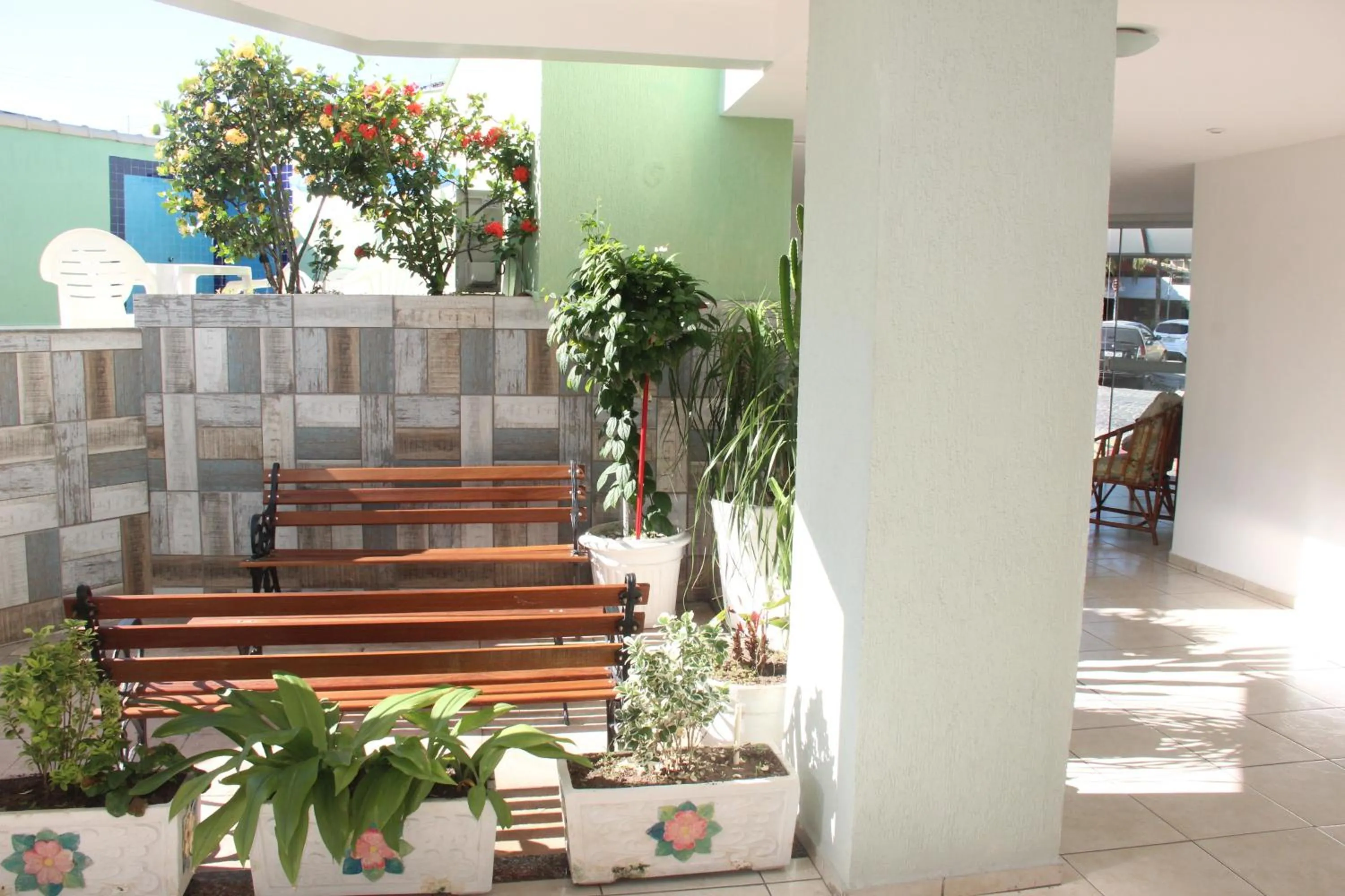 Patio in Hotel Ponta de Areia