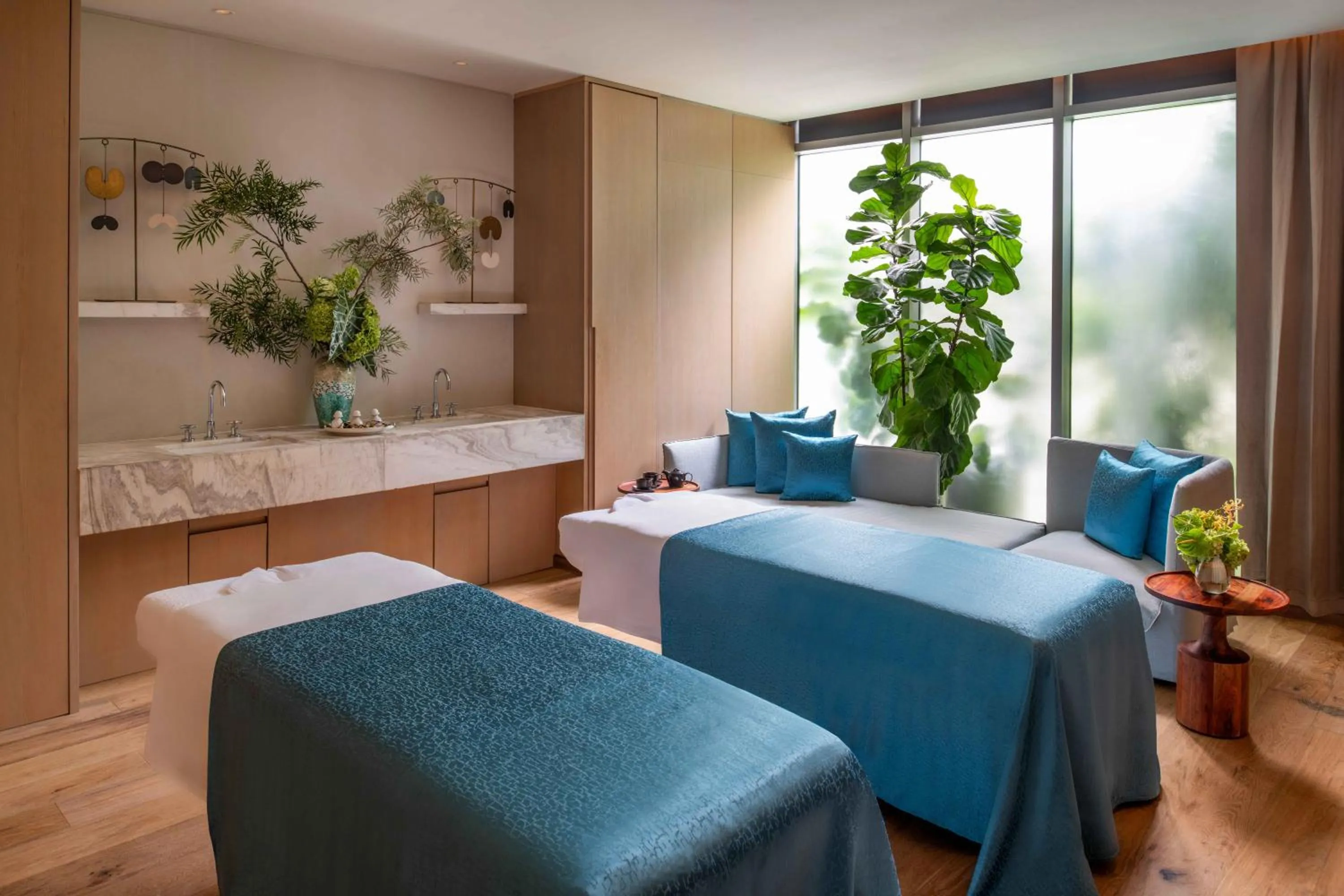 Spa and wellness centre/facilities, Bed in Four Seasons Hotel Bengaluru at Embassy ONE