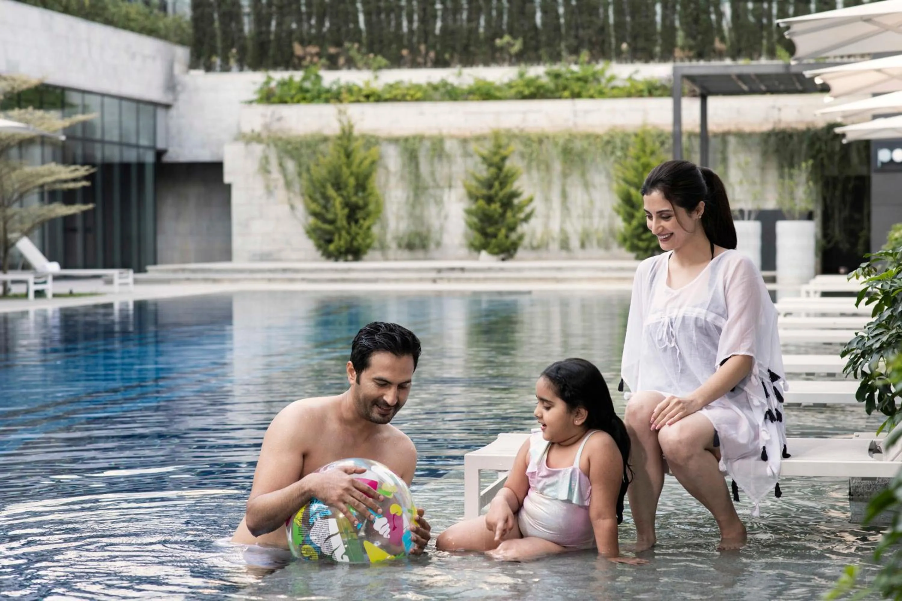 People in Four Seasons Hotel Bengaluru at Embassy ONE