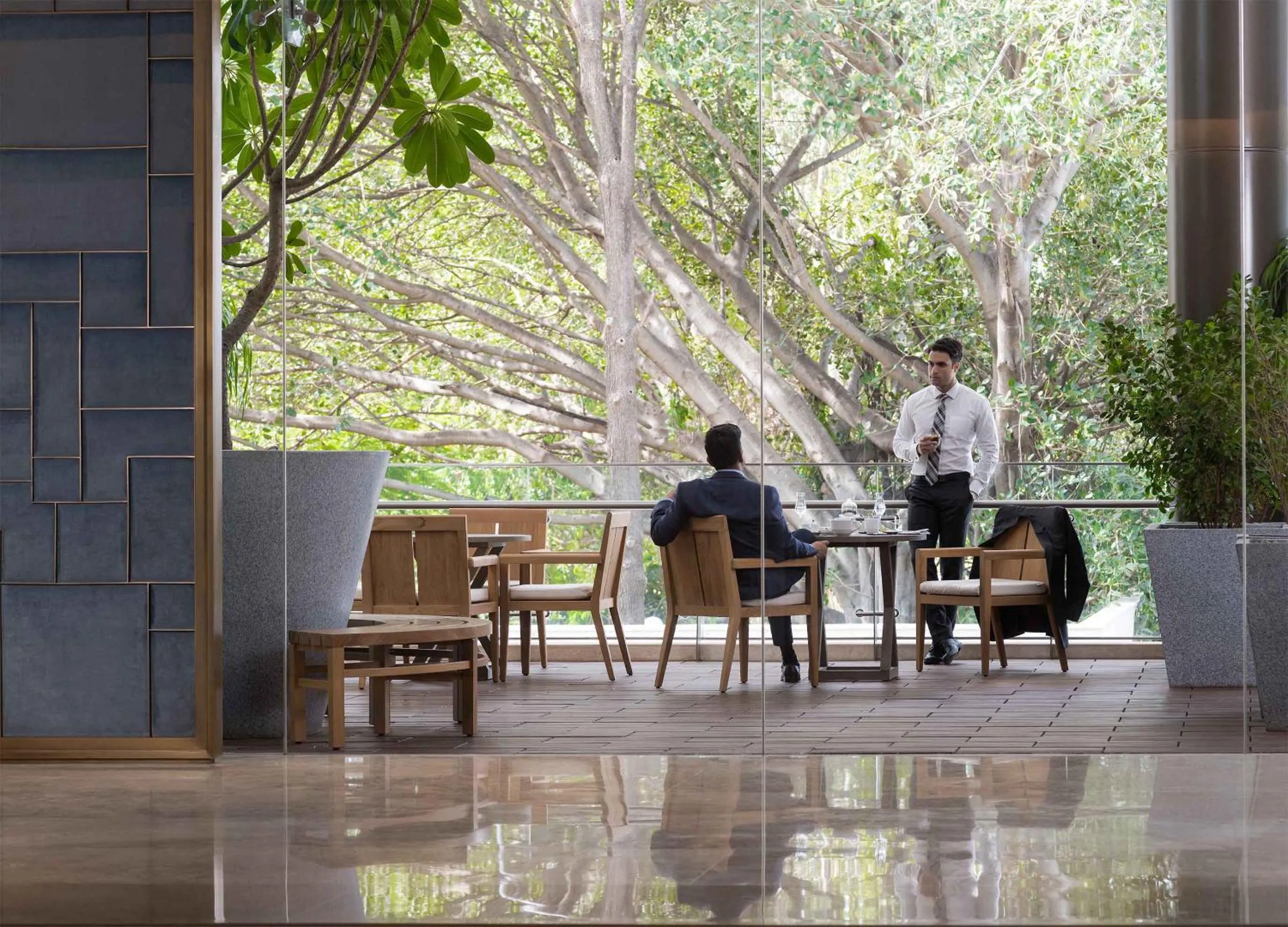 Restaurant/places to eat in Four Seasons Hotel Bengaluru at Embassy ONE