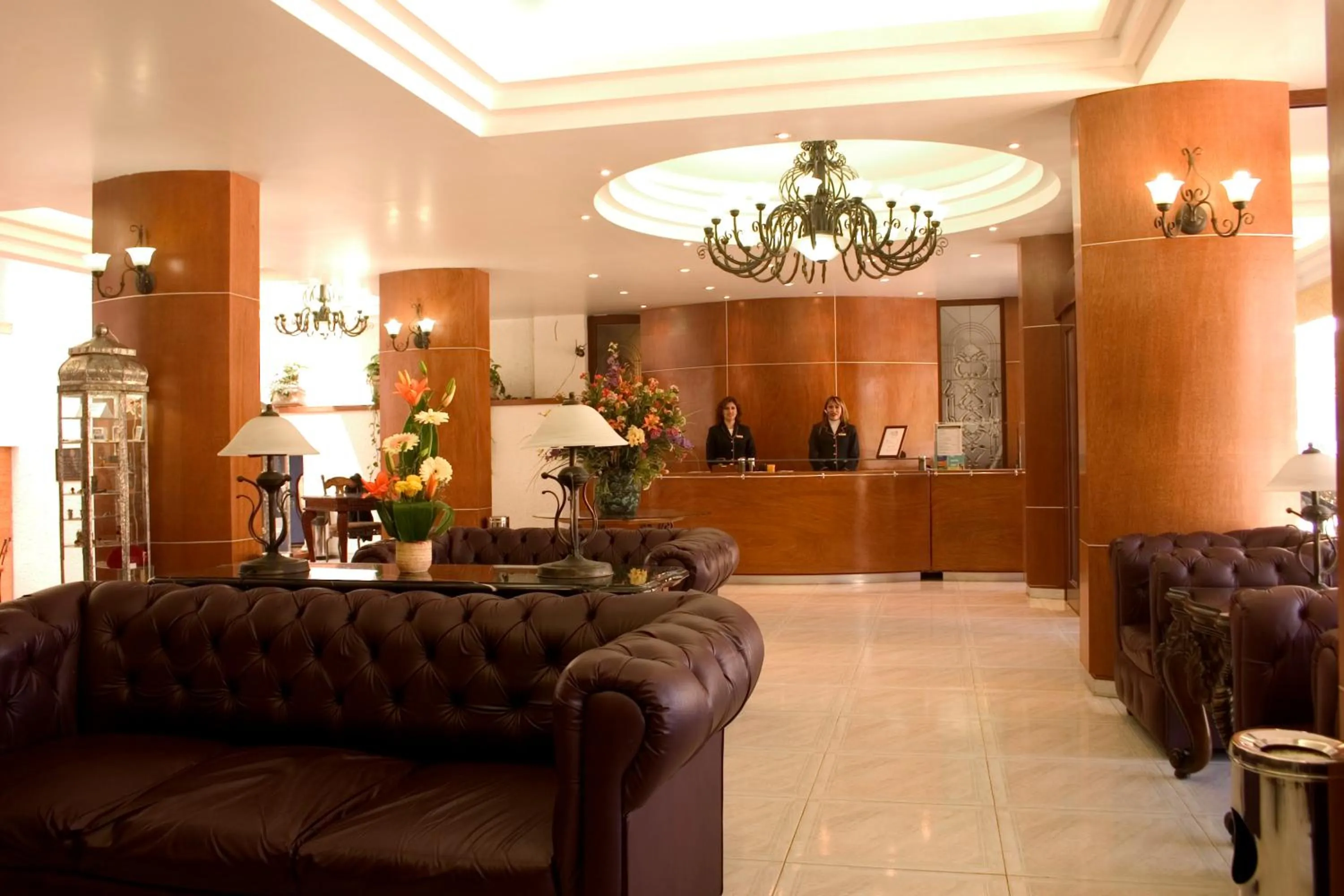 Lobby or reception in Hotel Emily