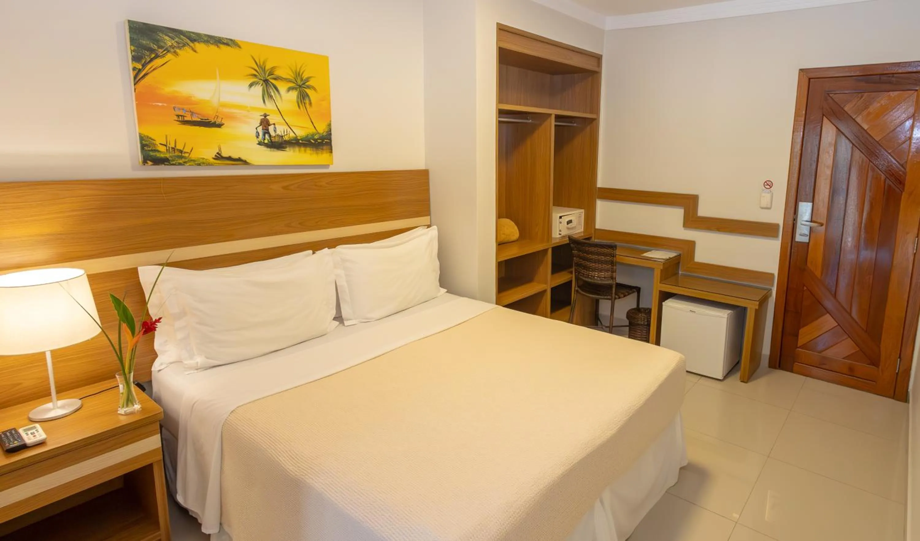 Bed in Vitoria Regia Praia Hotel