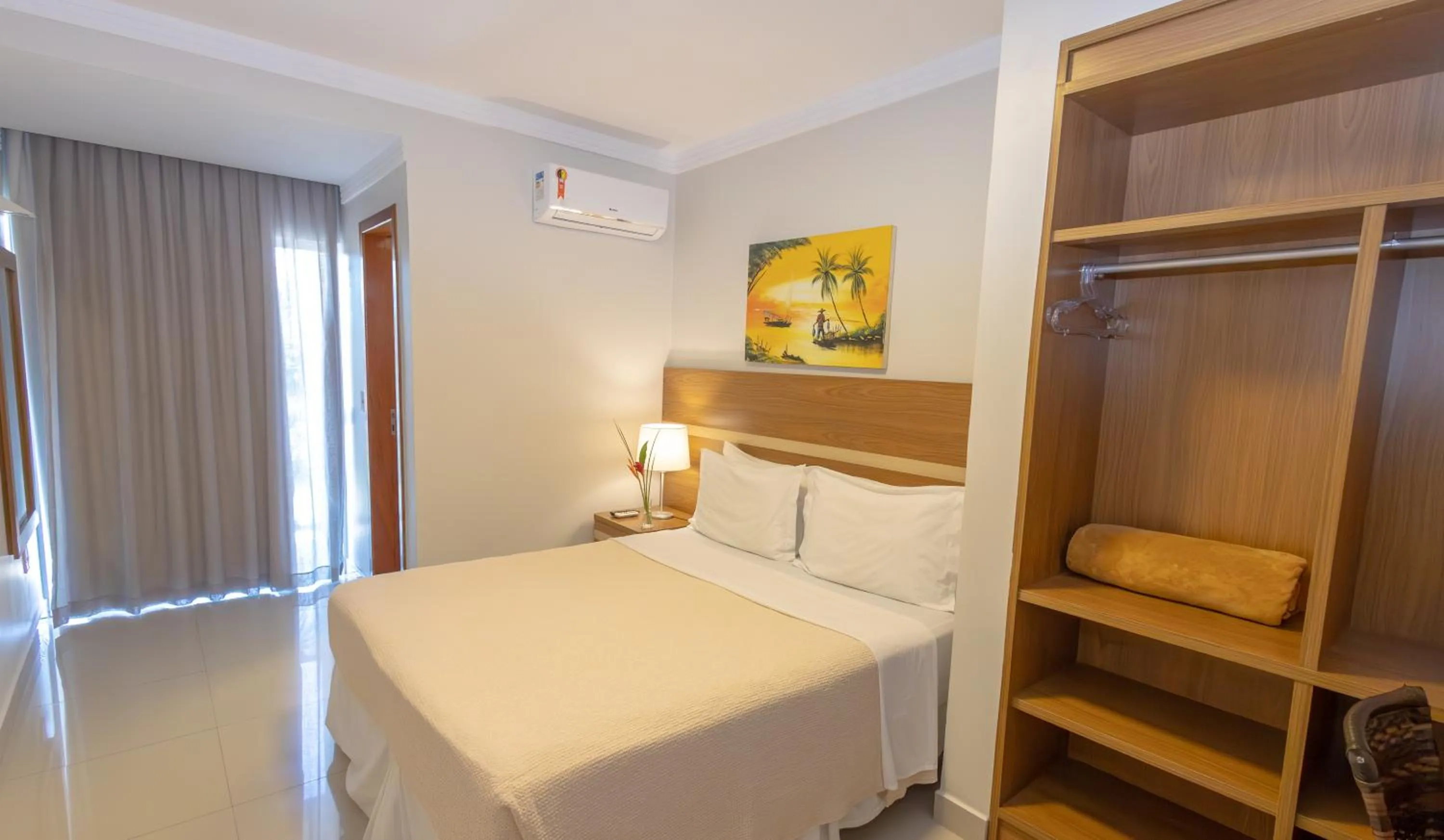 Bed in Vitoria Regia Praia Hotel