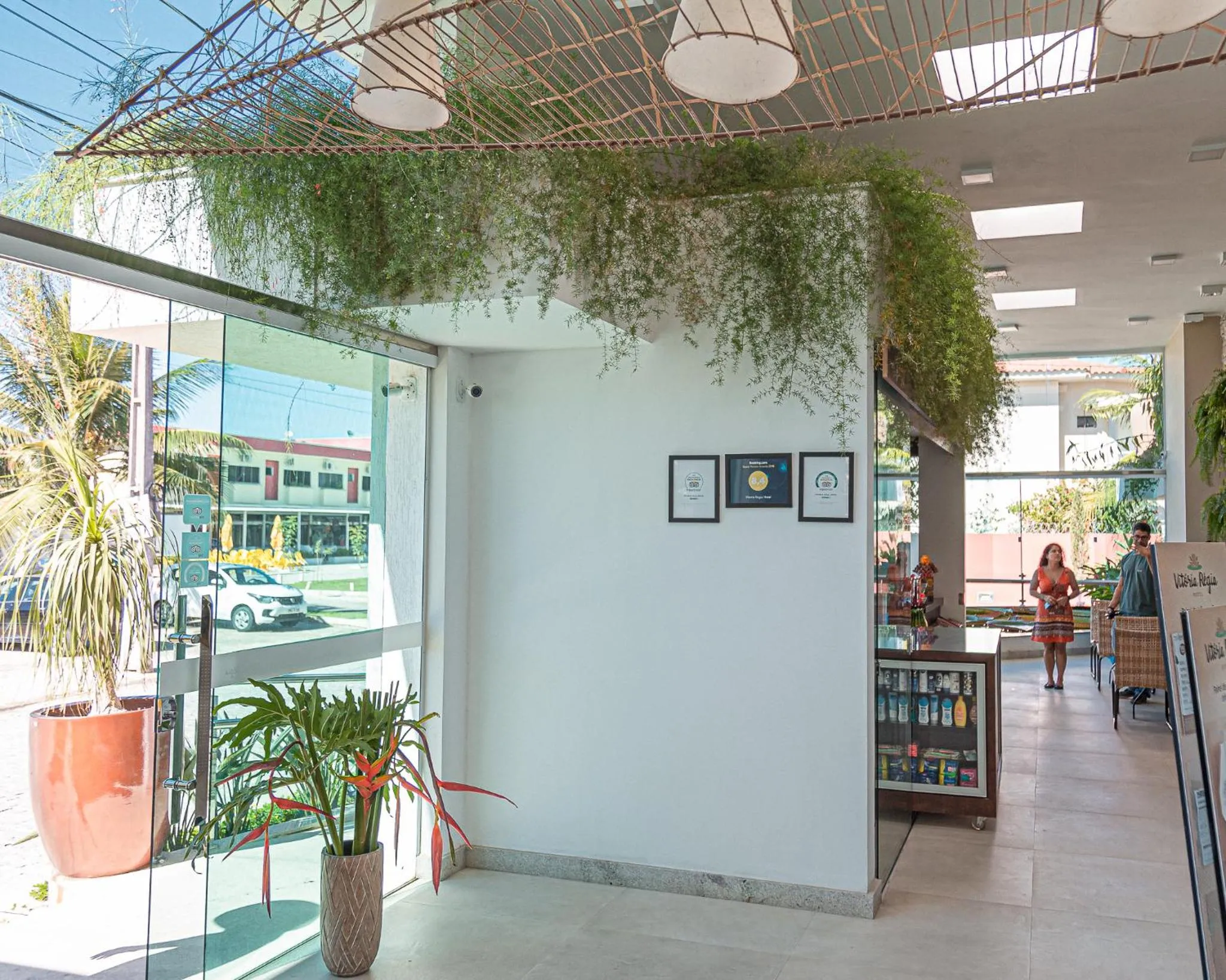Lobby or reception in Vitoria Regia Praia Hotel