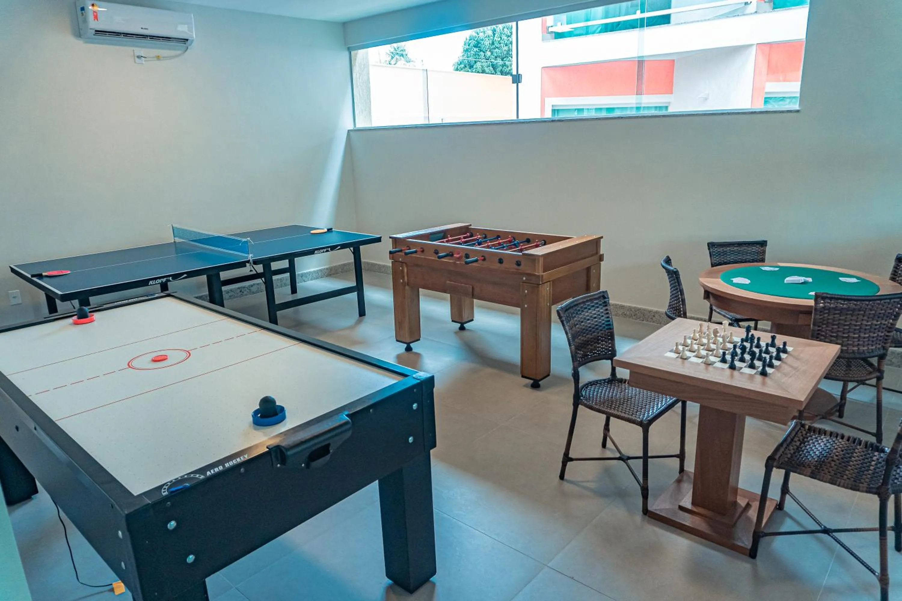 Game Room in Vitoria Regia Praia Hotel