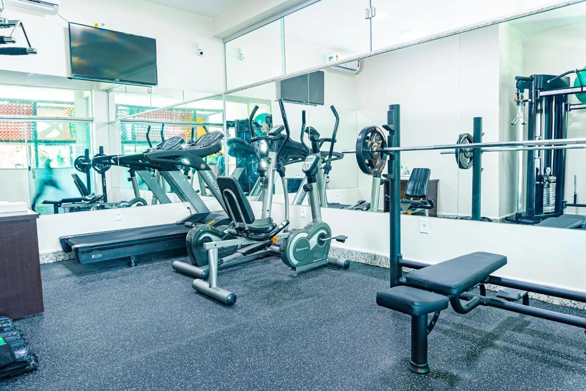 Fitness centre/facilities in Vitoria Regia Praia Hotel