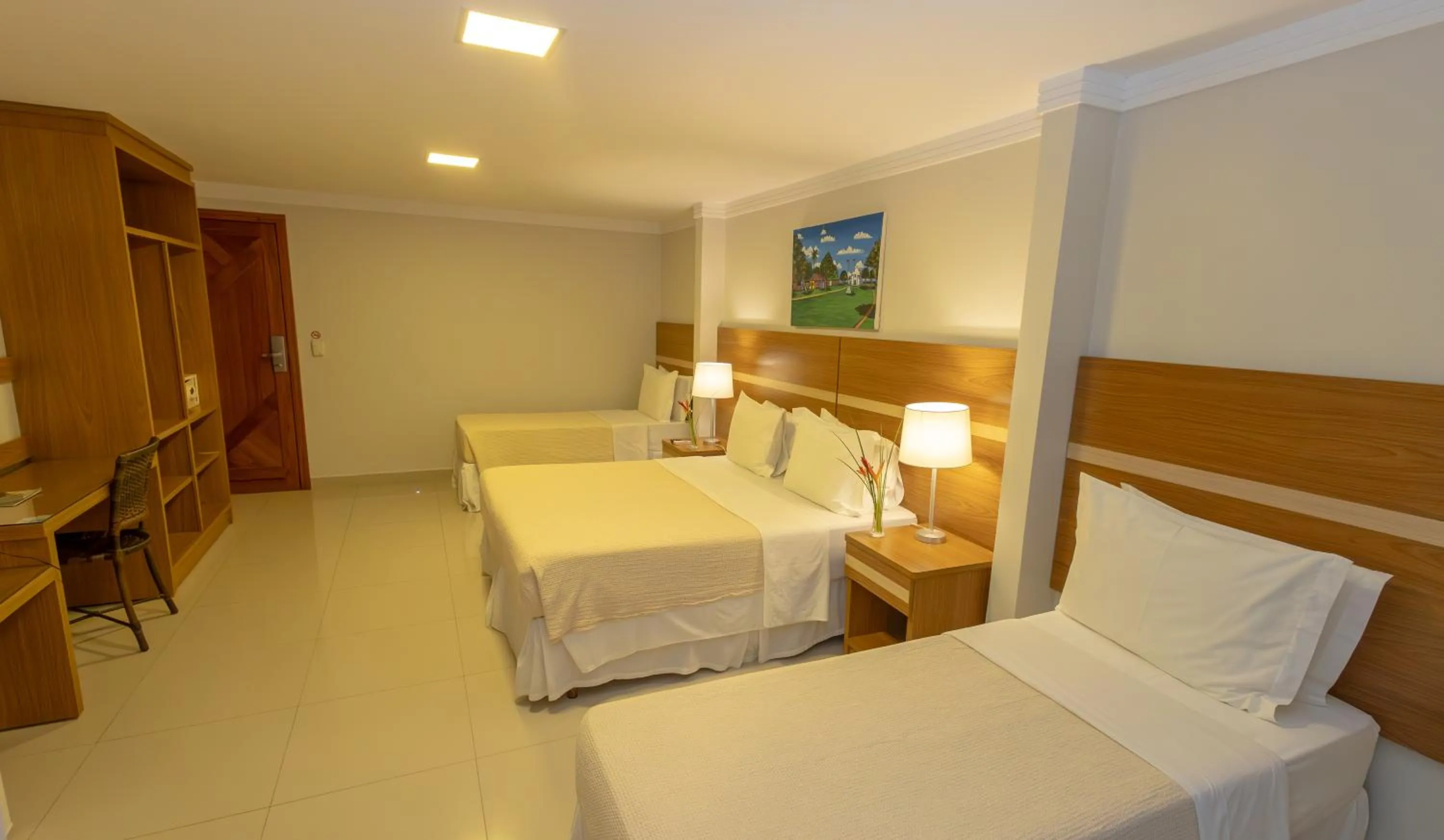 Bed in Vitoria Regia Praia Hotel