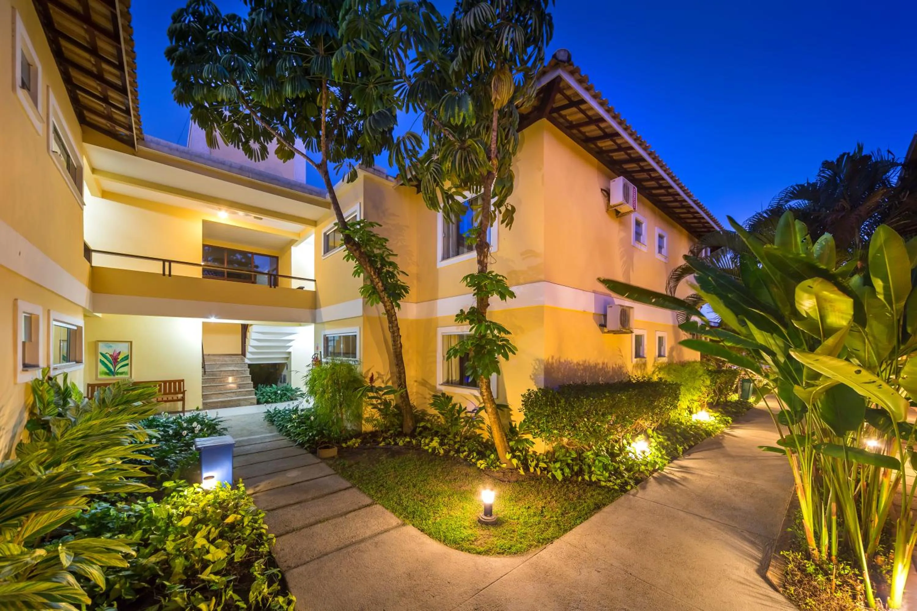 Patio in Vitoria Regia Praia Hotel