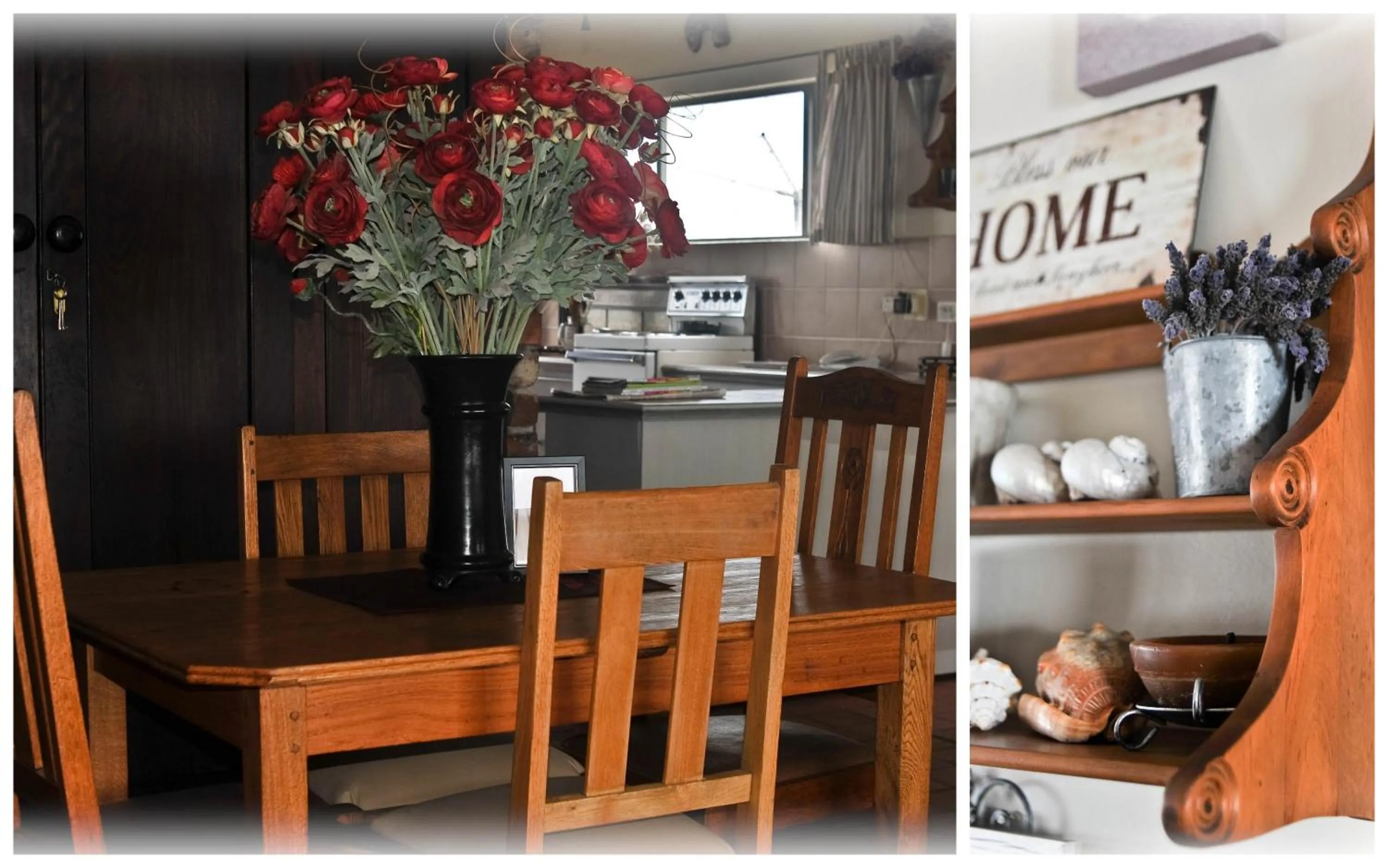 Dining area in The Bay Lodge