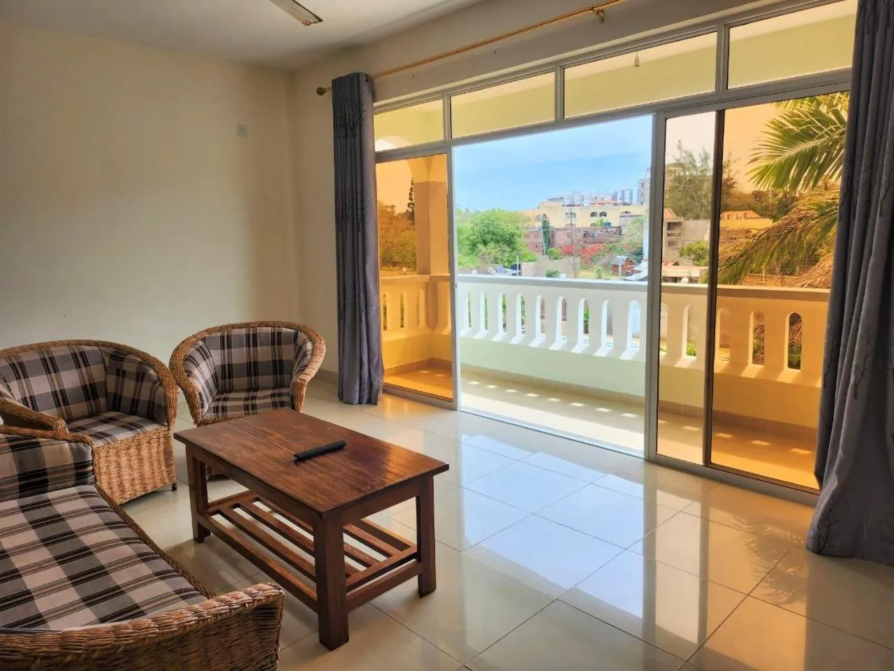 Seating area in Nightingale Apartments Hotel Mombasa