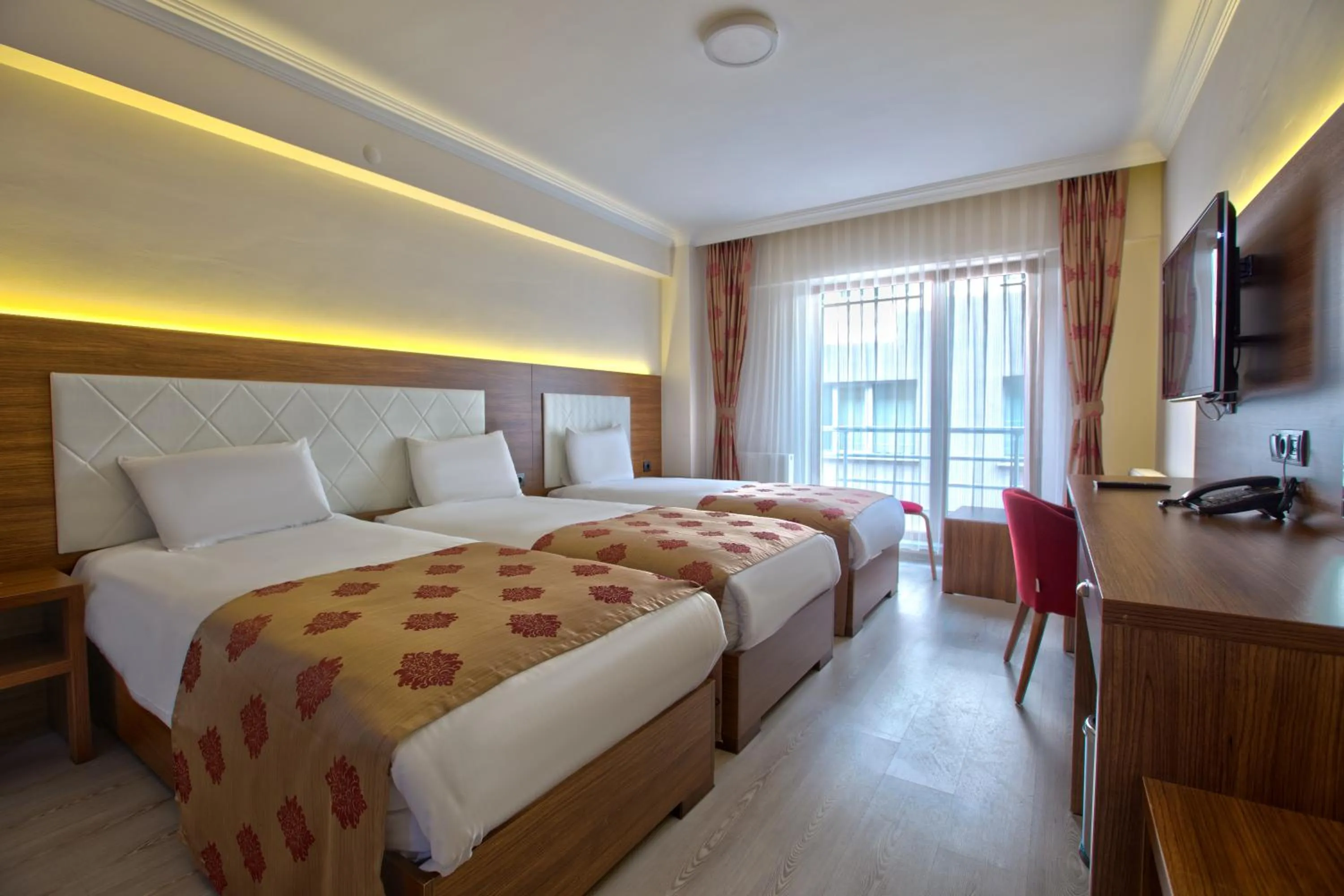 Bed in Bolu Suit Otel