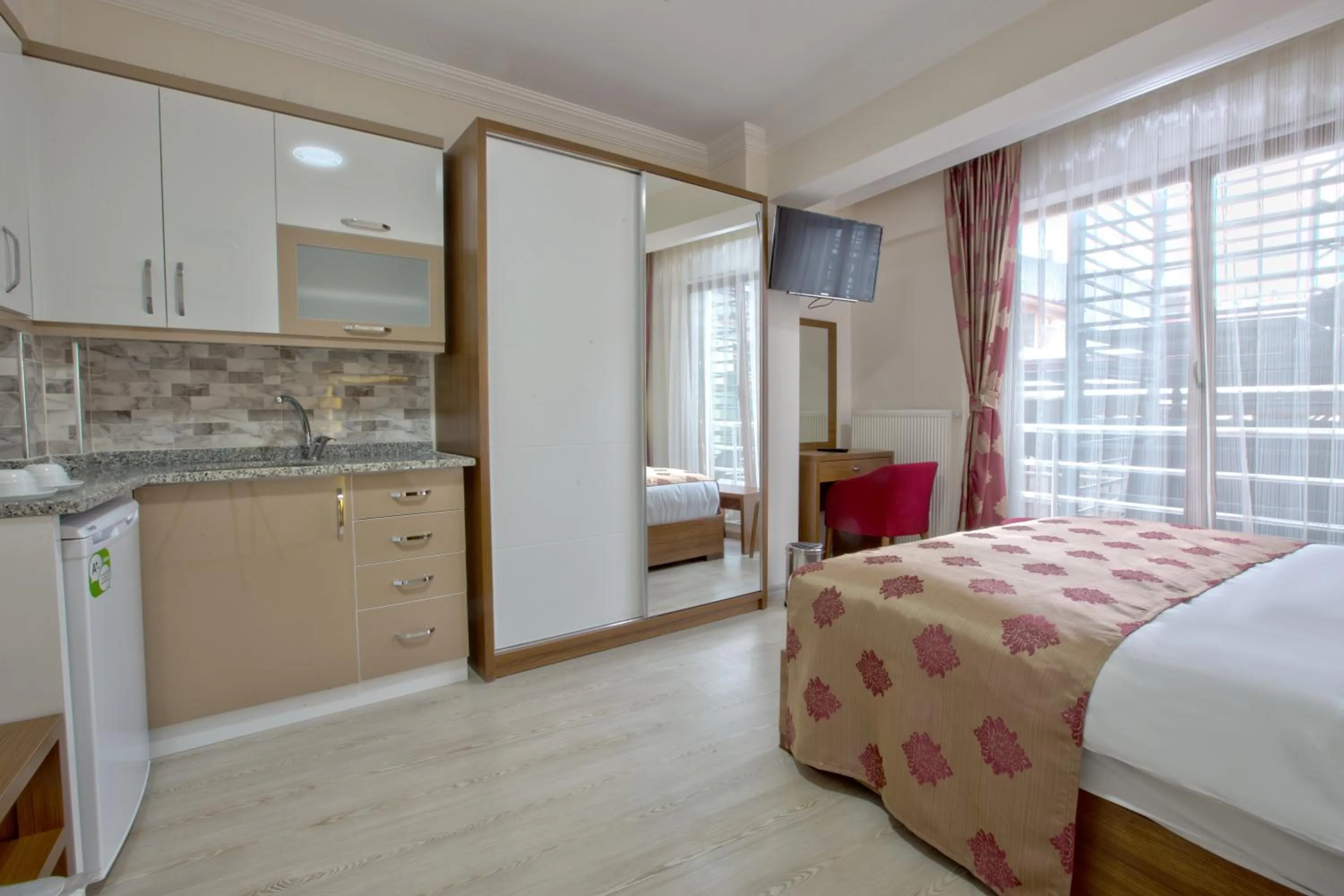 Bed in Bolu Suit Otel