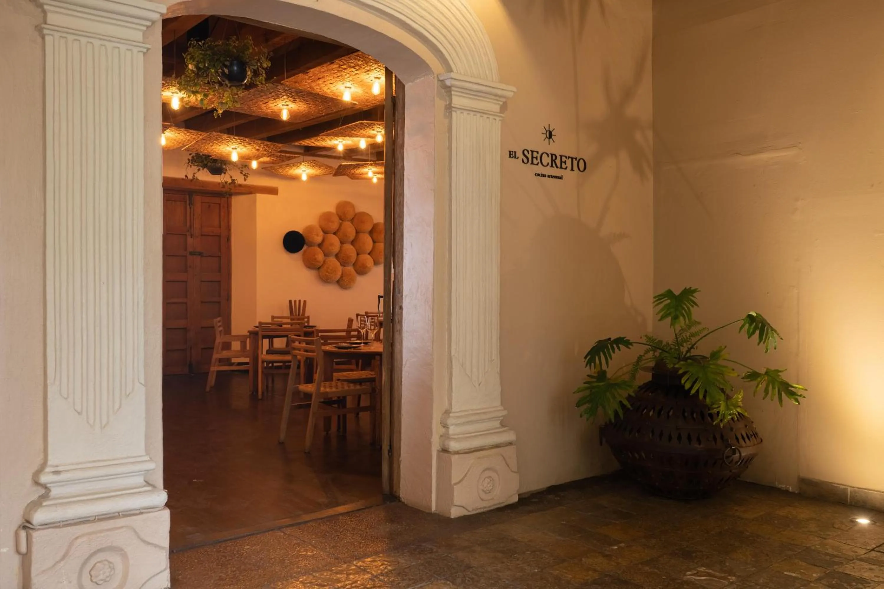 Restaurant/places to eat in Casa del Alma Hotel Boutique & Spa