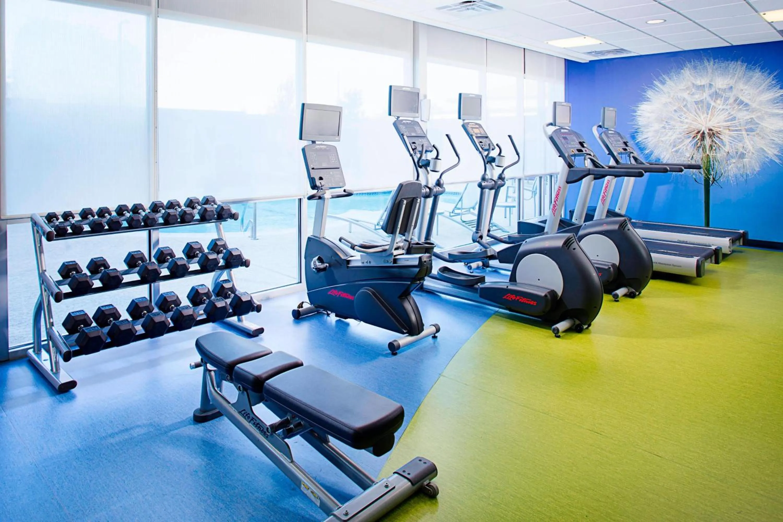 Fitness centre/facilities in SpringHill Suites by Marriott Dallas Richardson/Plano