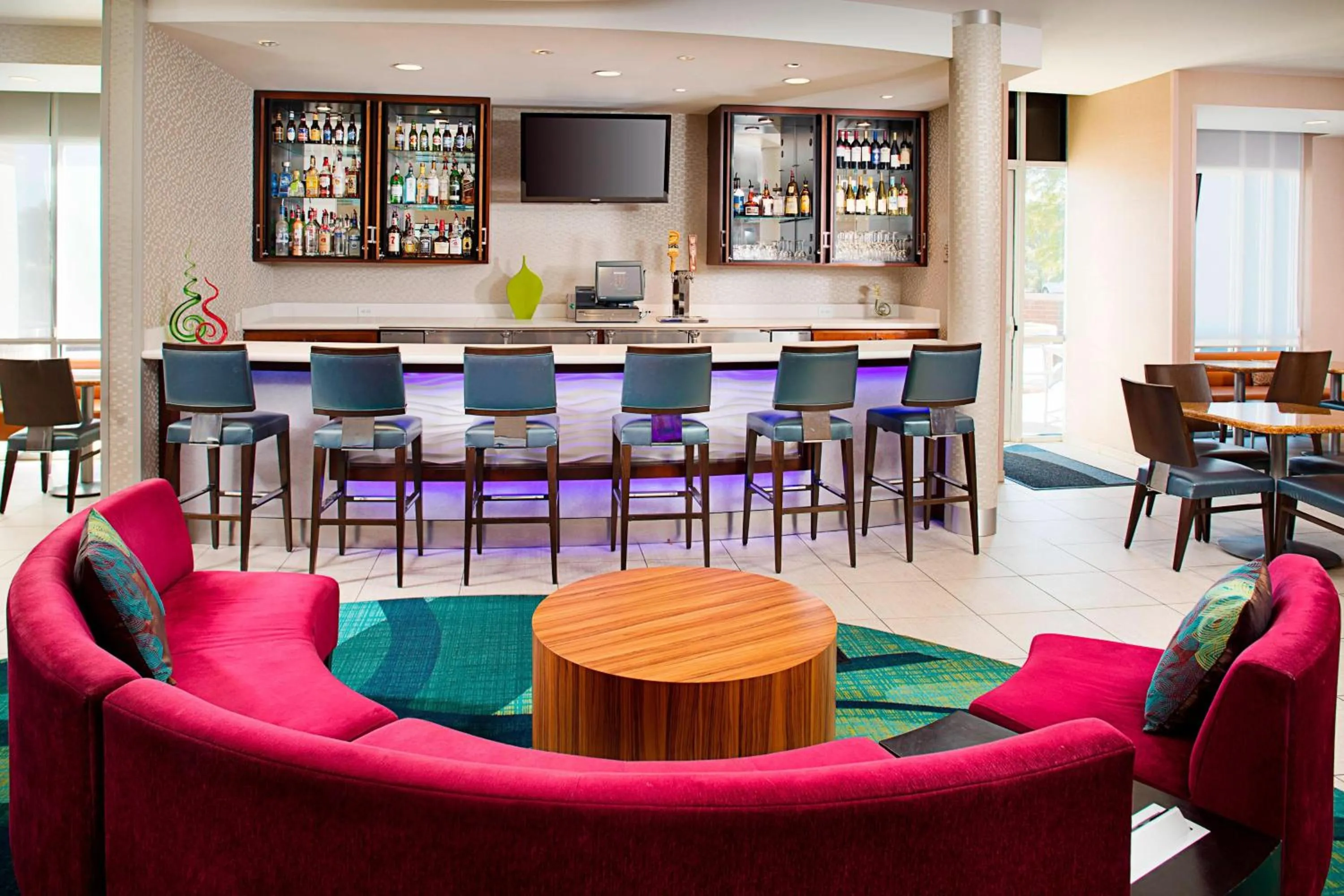 Lounge or bar in SpringHill Suites by Marriott Dallas Richardson/Plano