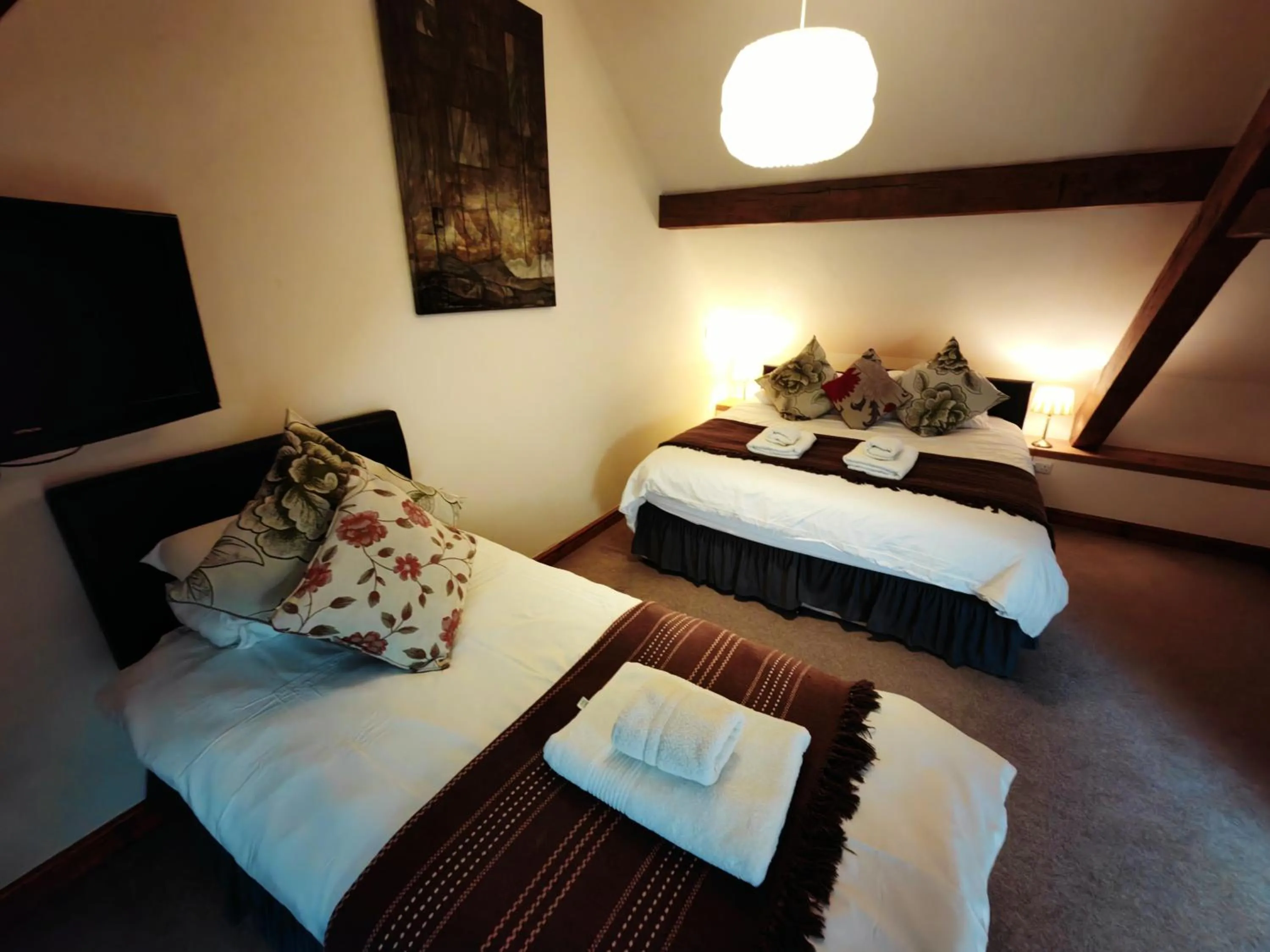Bed in Dolgun Uchaf Historic B&B and Cottages in Snowdonia