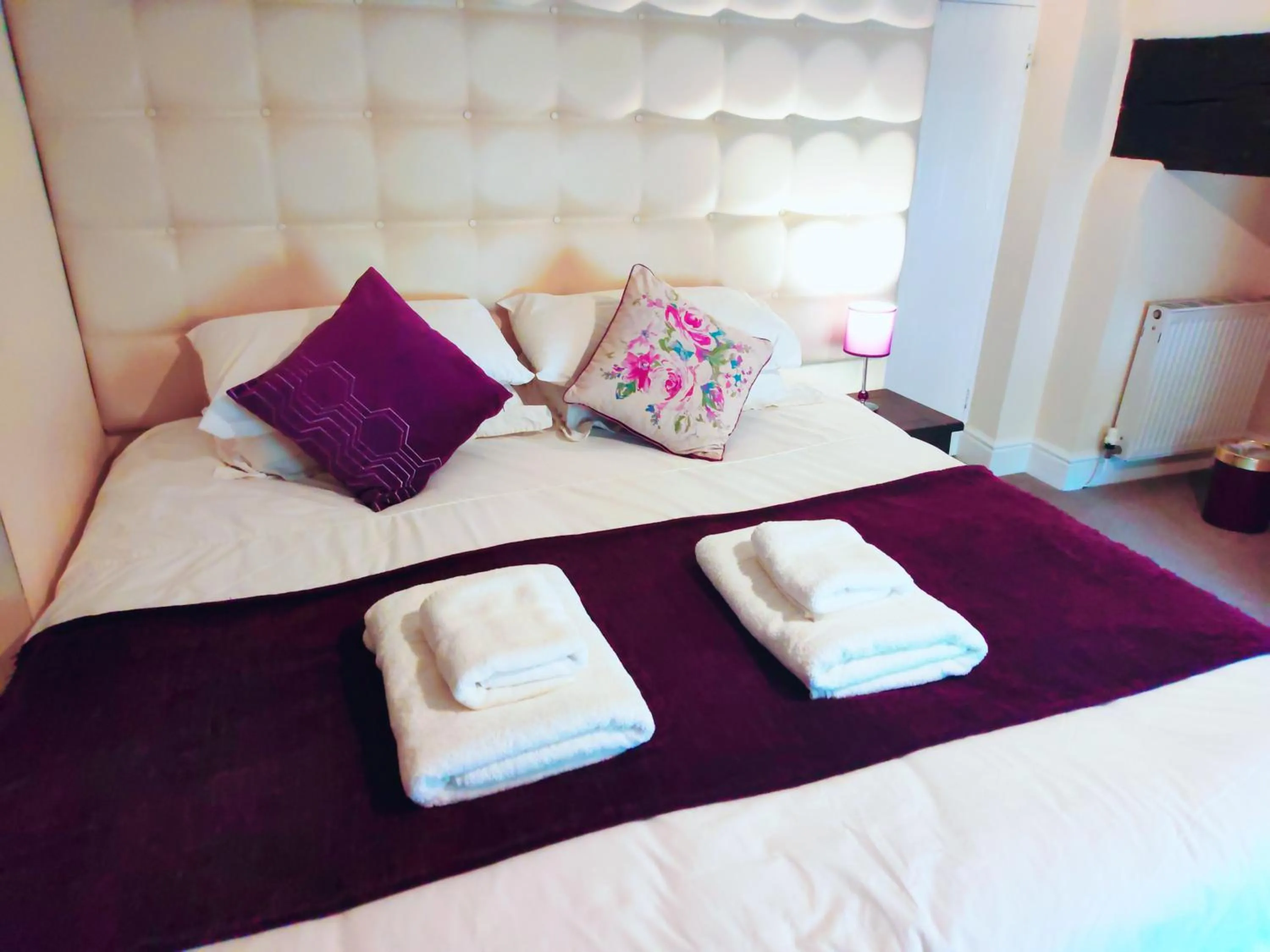 Bed in Dolgun Uchaf Historic B&B and Cottages in Snowdonia