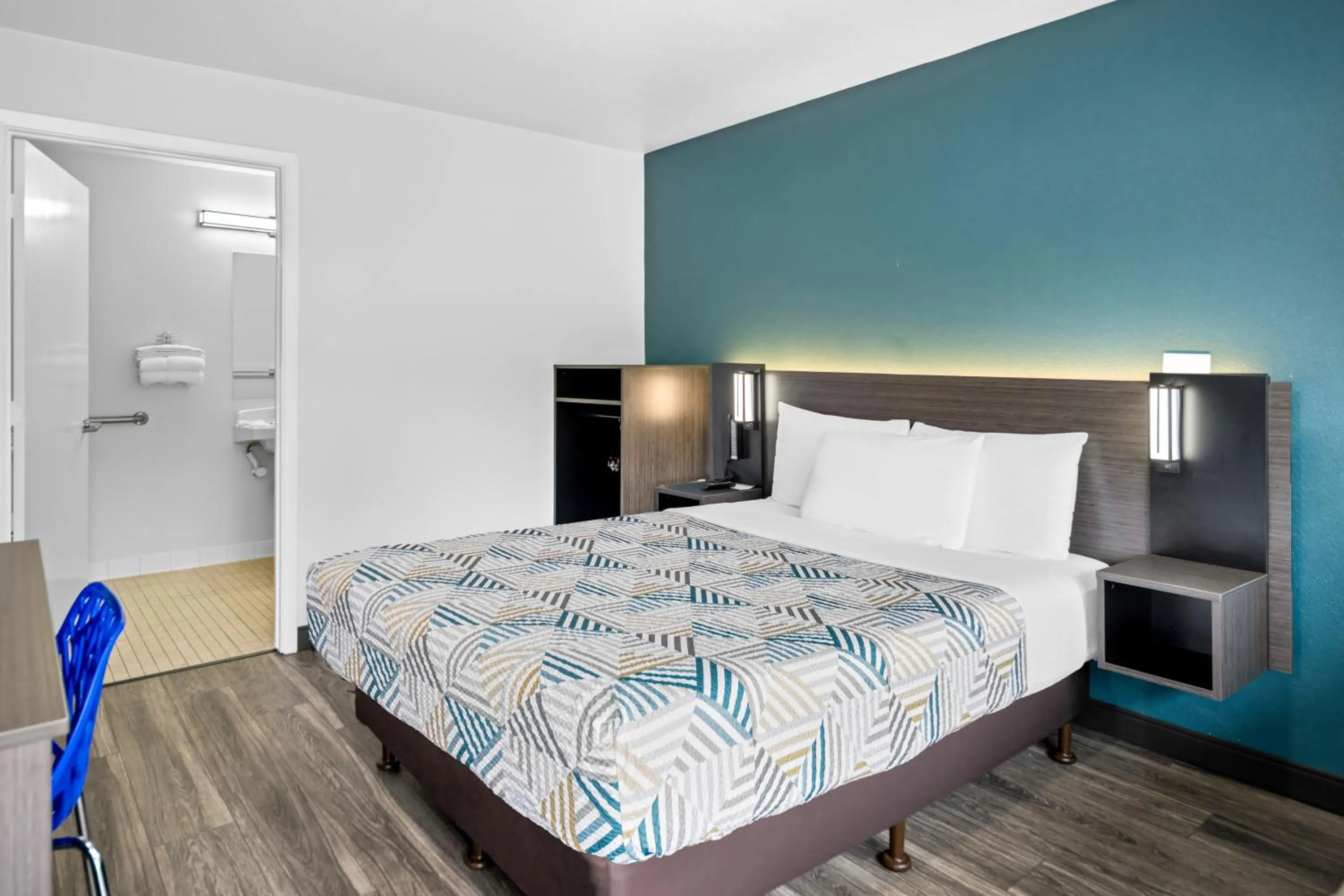 Bedroom, Bed in Motel 6-Monterey, CA