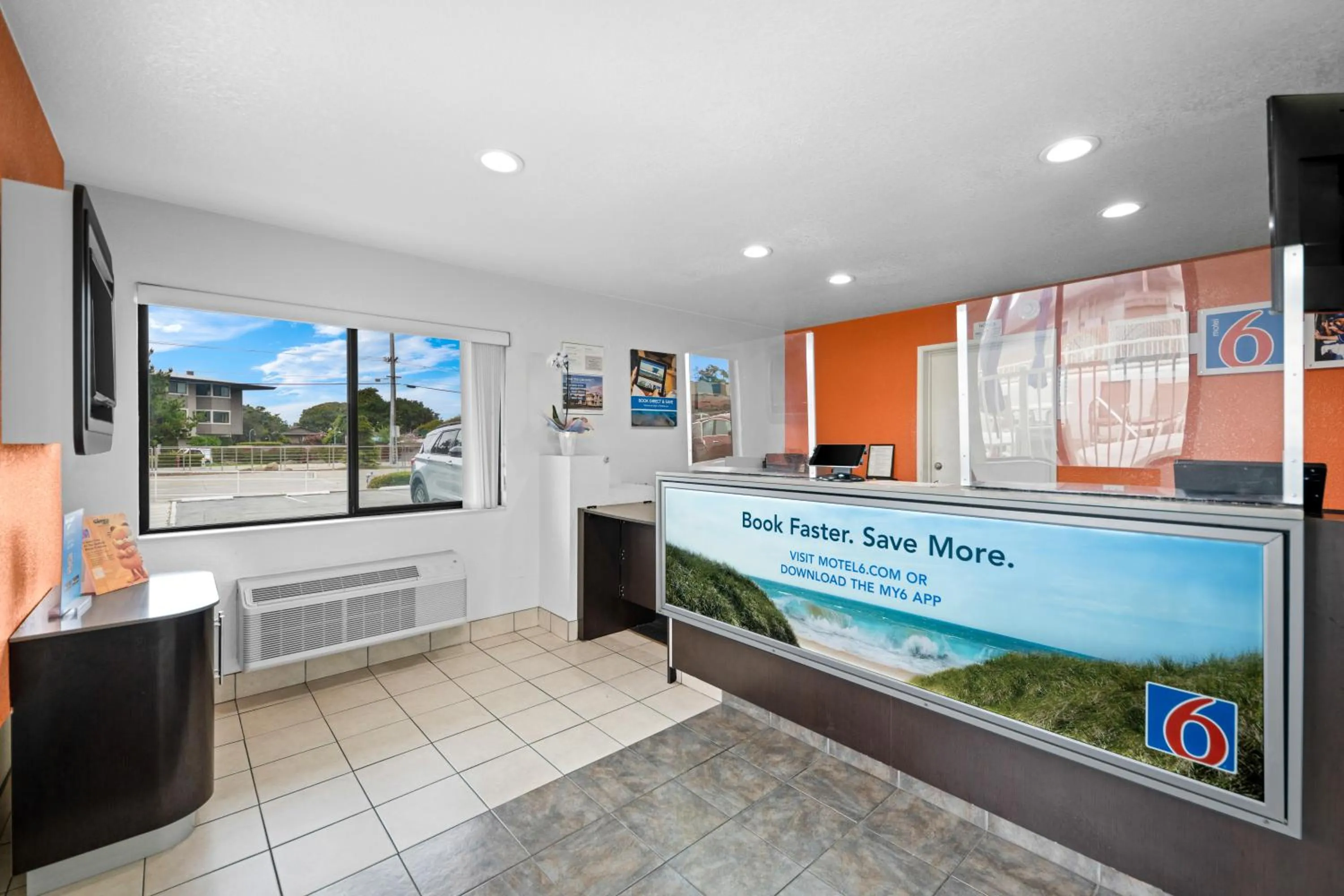 Lobby or reception in Motel 6-Monterey, CA