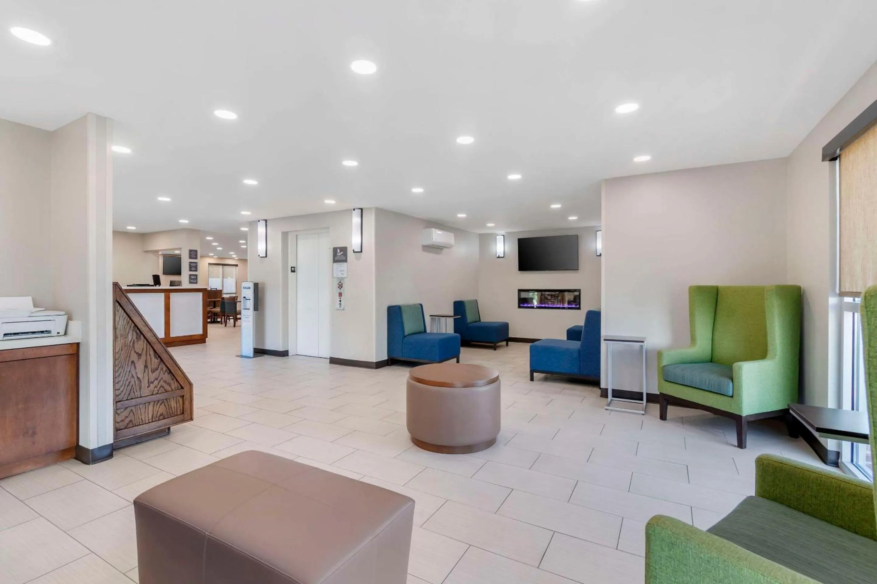 Lobby or reception in Comfort Inn & Suites Brunswick I-95